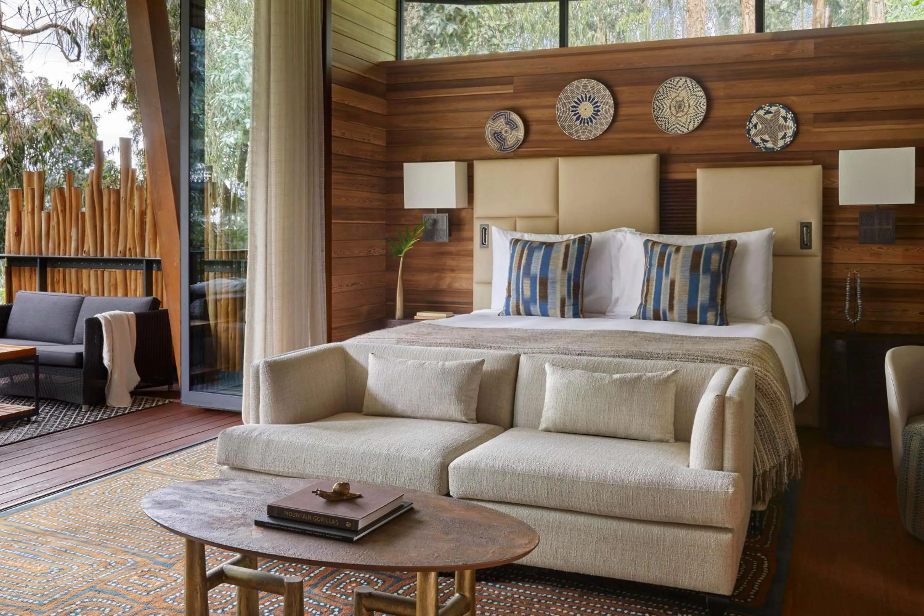 Bedroom in One&Only Gorilla's Nest