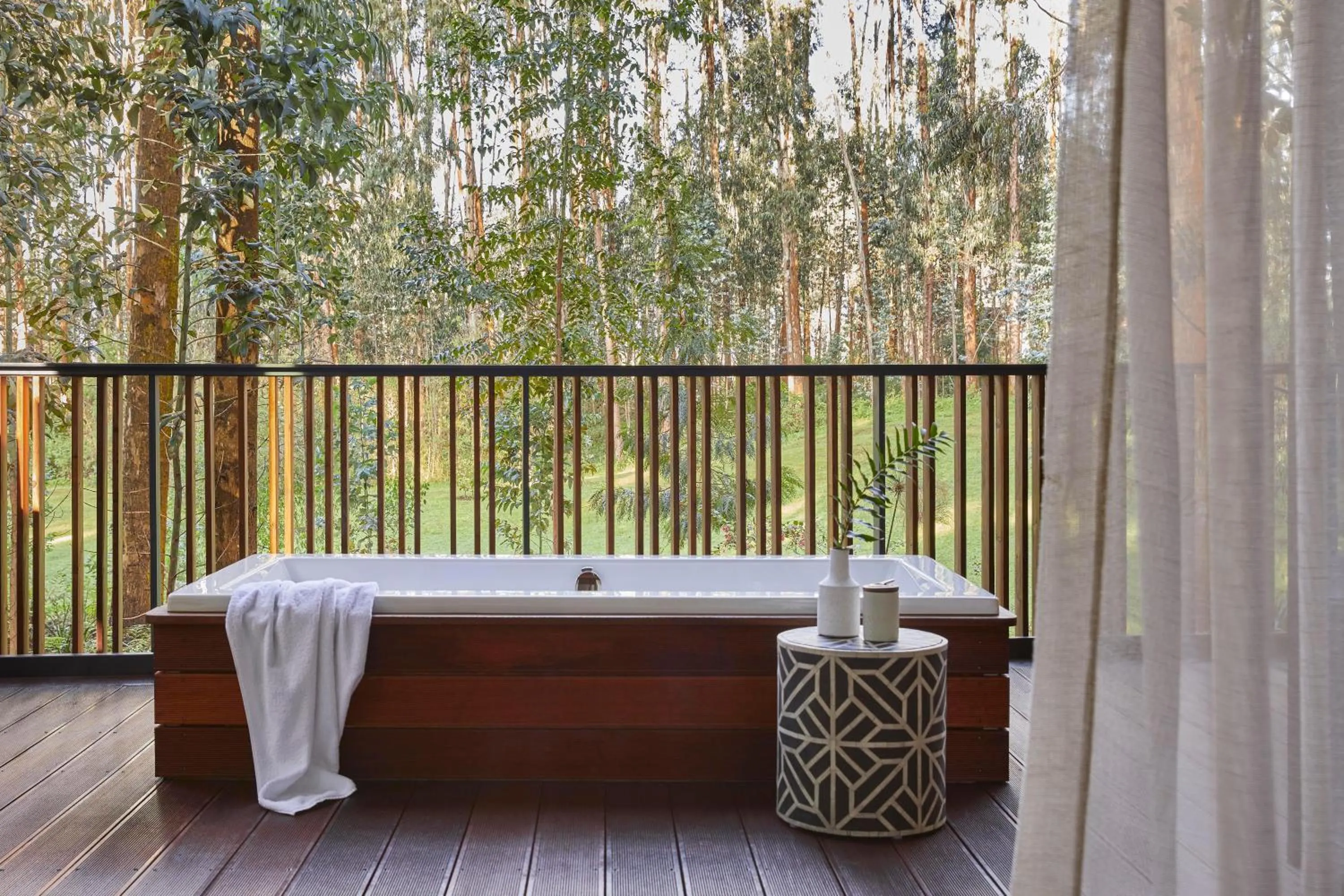 Balcony/Terrace in One&Only Gorilla's Nest