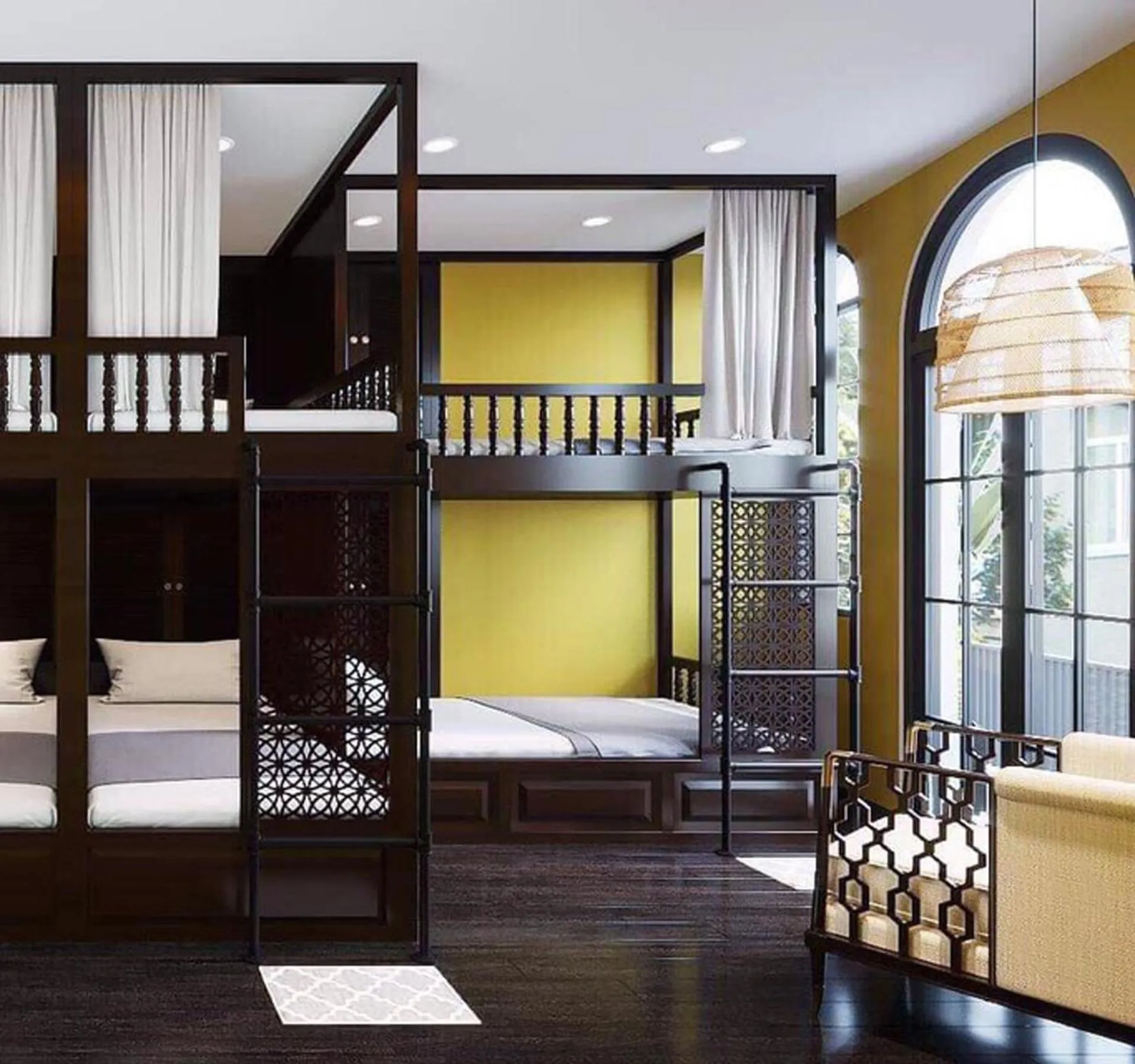 Photo of the whole room, Bed in Tabalo Hostel Hanoi