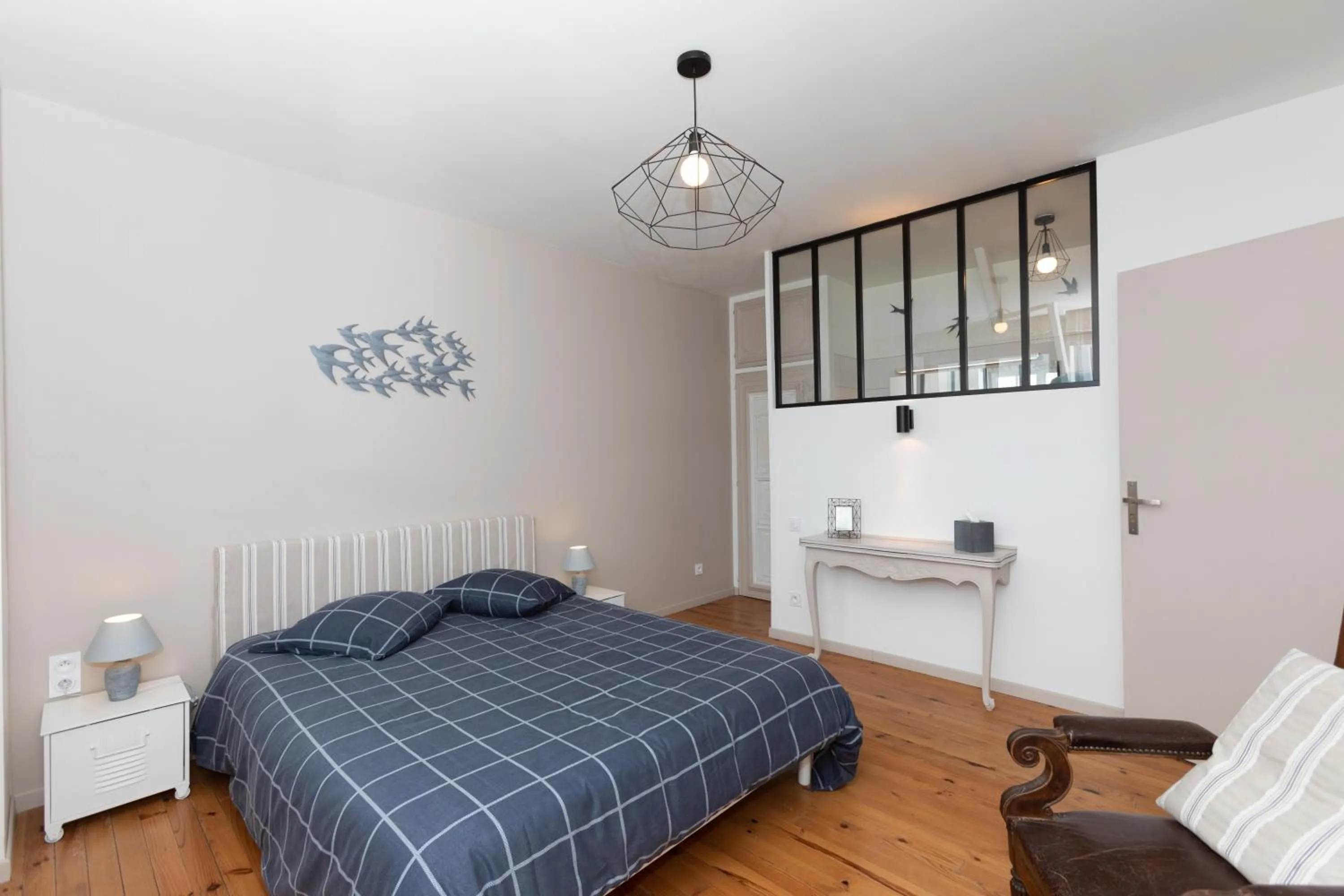 Bedroom in La Grève du Portrieux