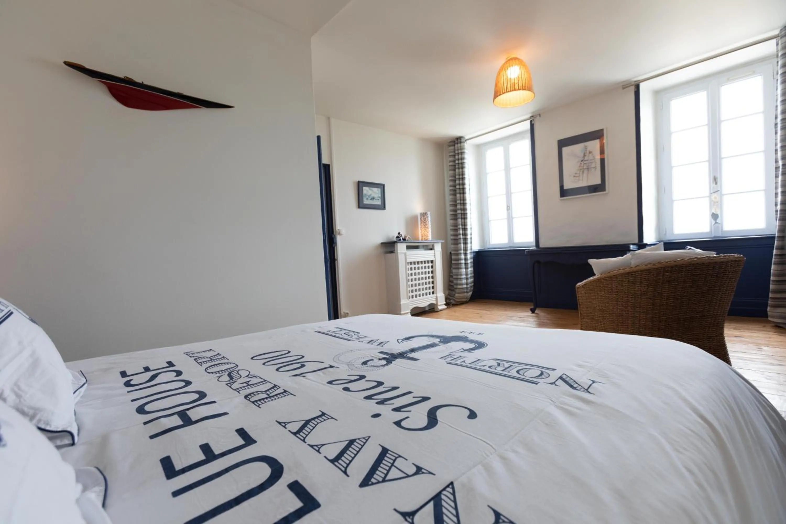 Bedroom in La Grève du Portrieux