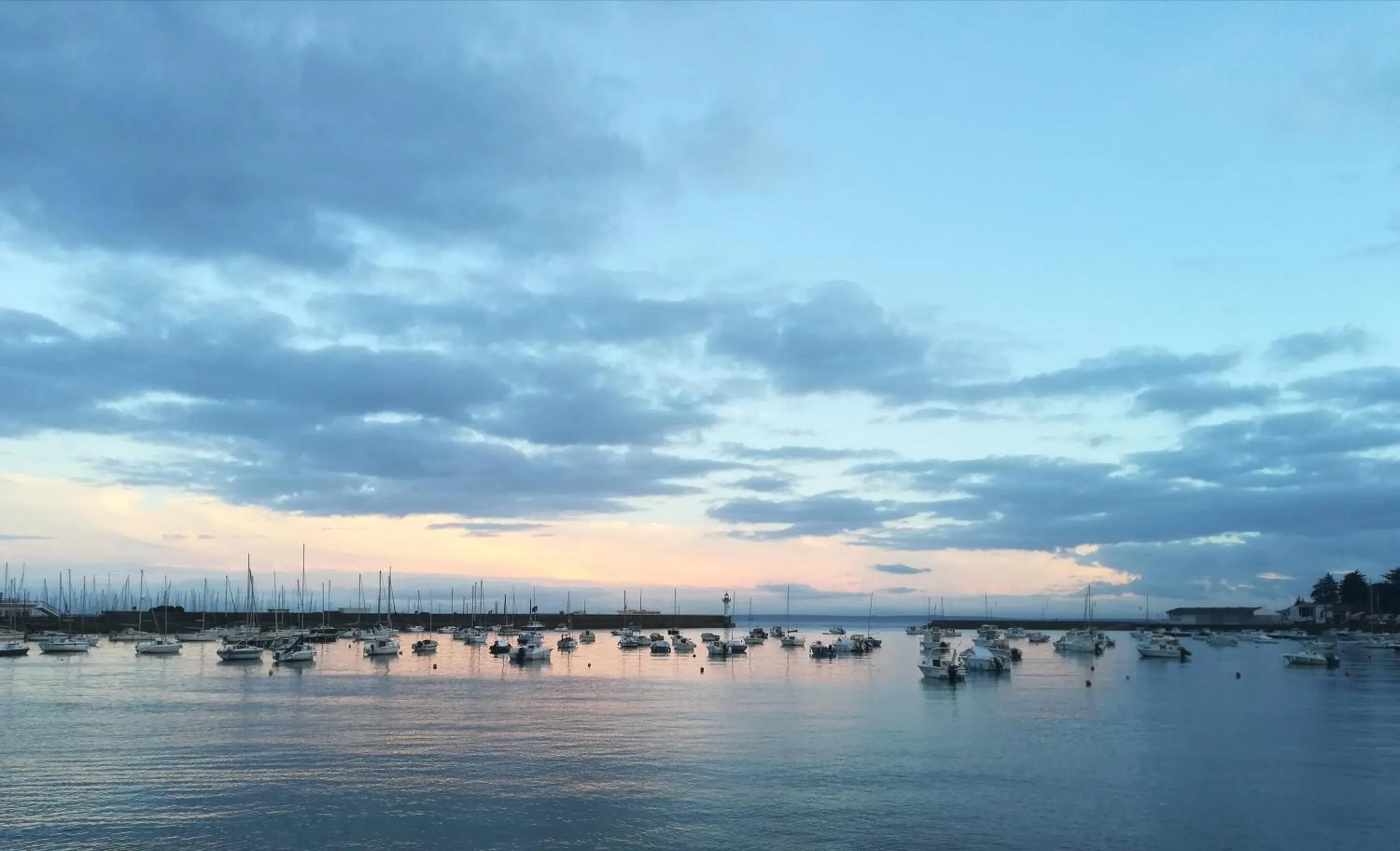 Sea view in La Grève du Portrieux