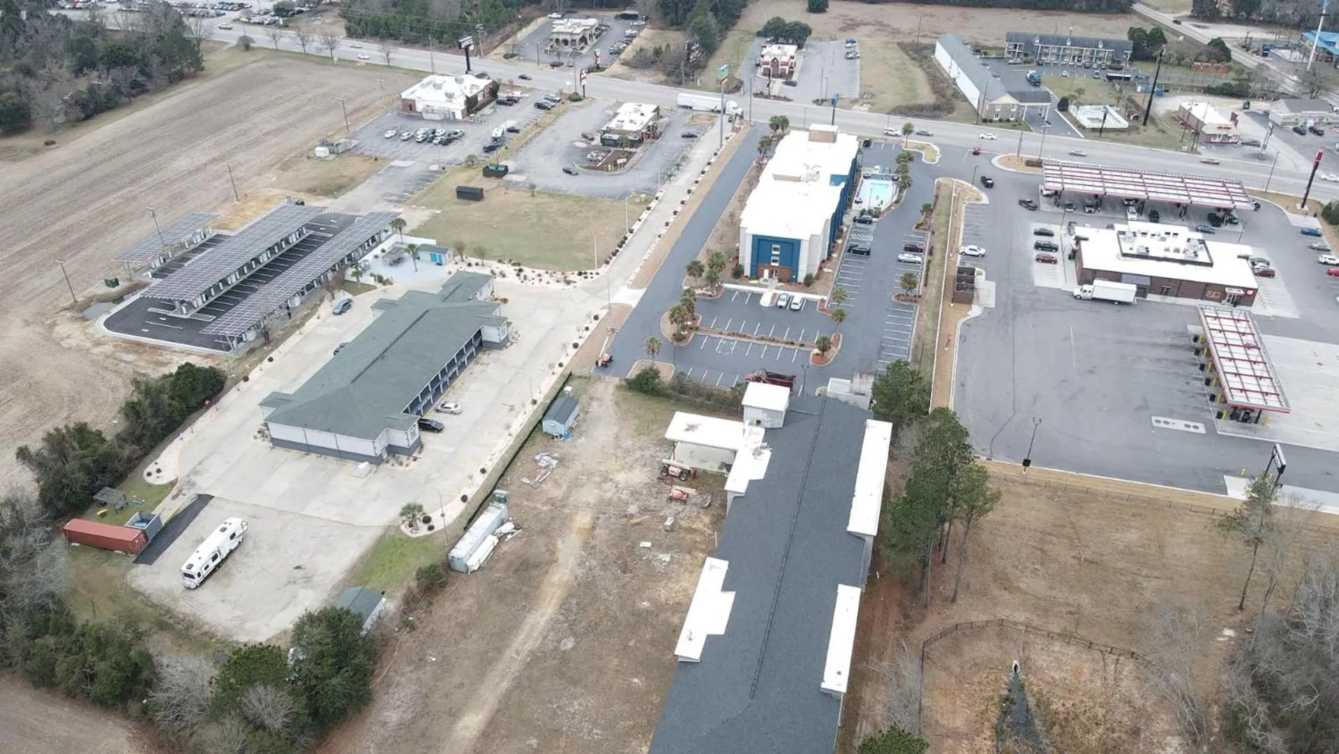 Property building in SureStay Hotel by Best Western Manning