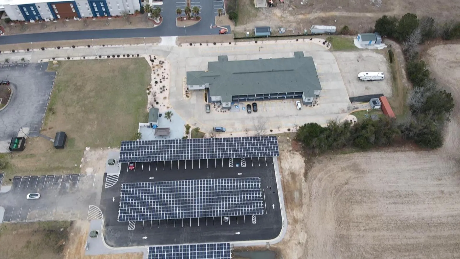 Property building in SureStay Hotel by Best Western Manning