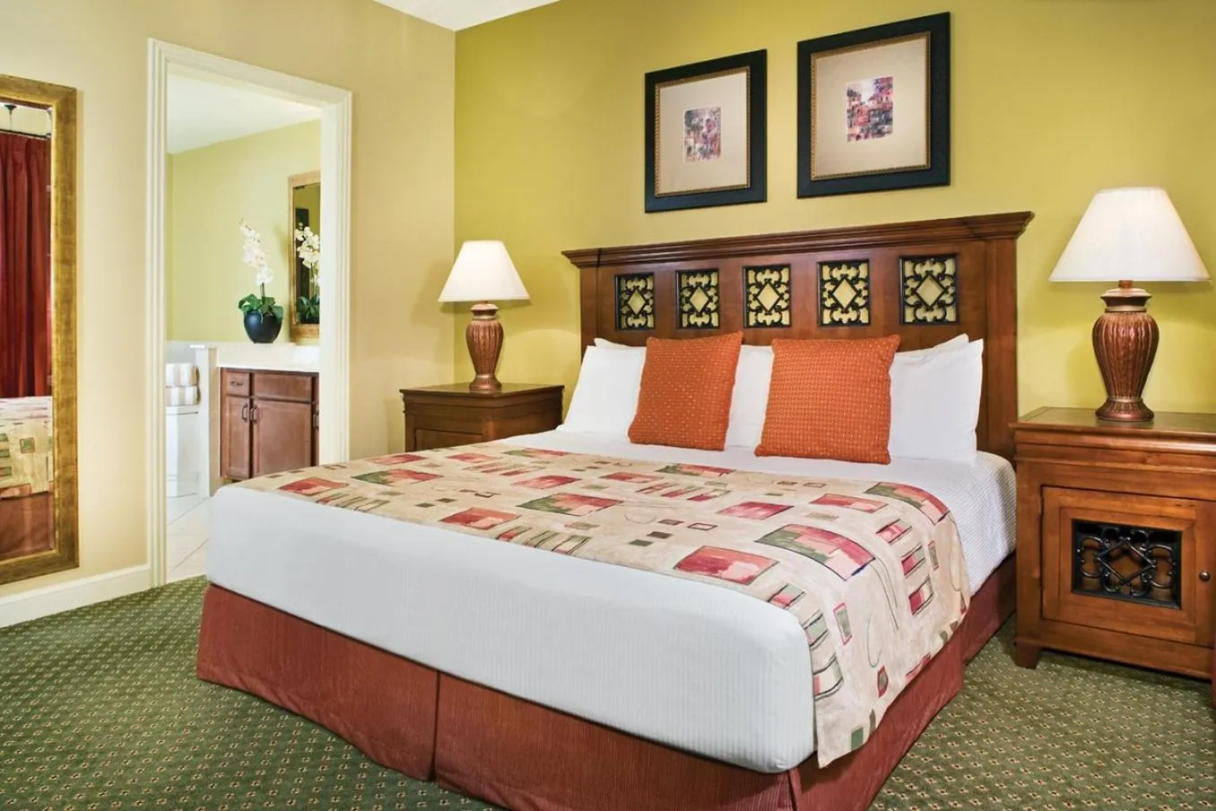 Bed in Club Wyndham La Cascada