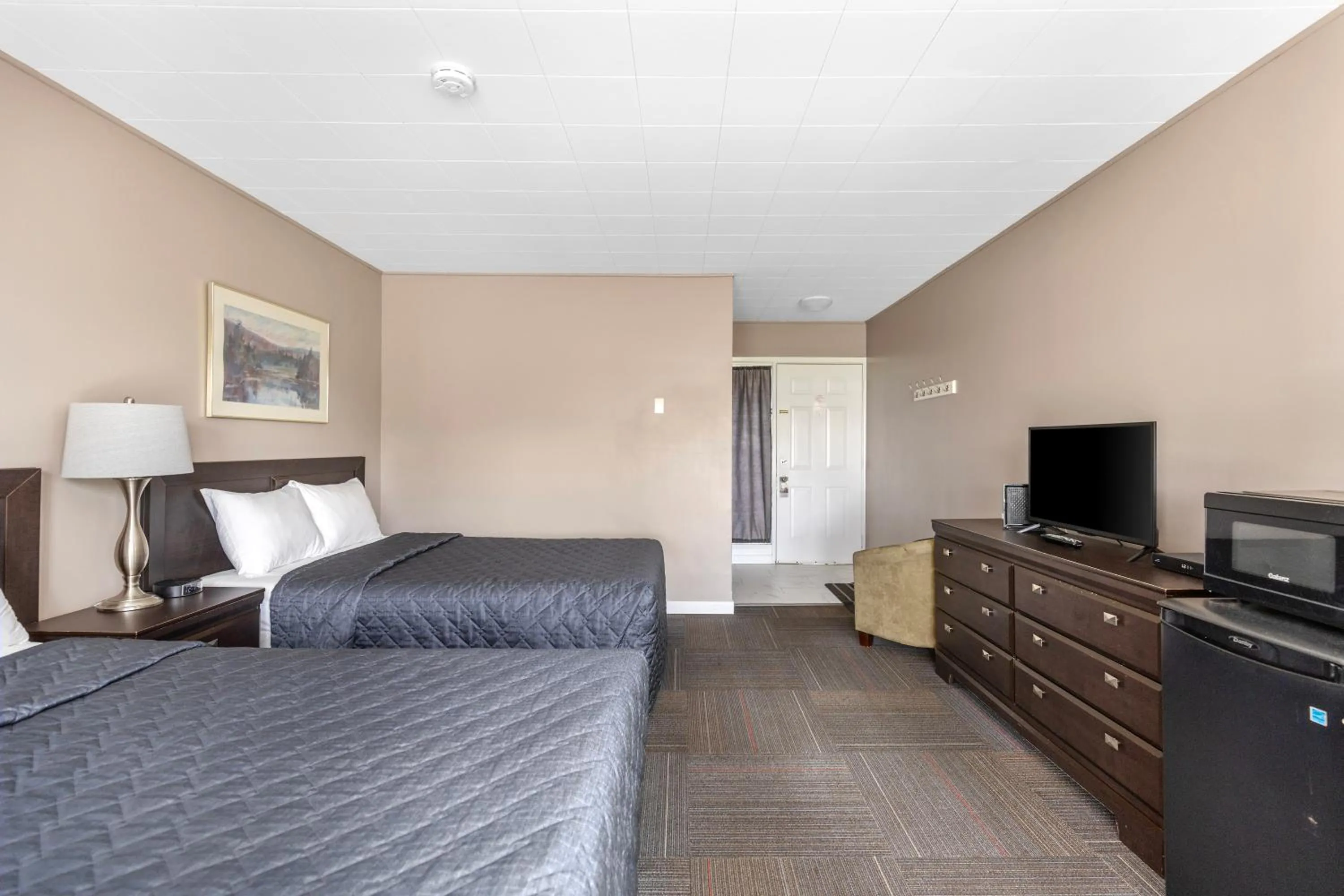 Double Room with Two Double Beds - Non-Smoking- No Pets in Ambassador Motel