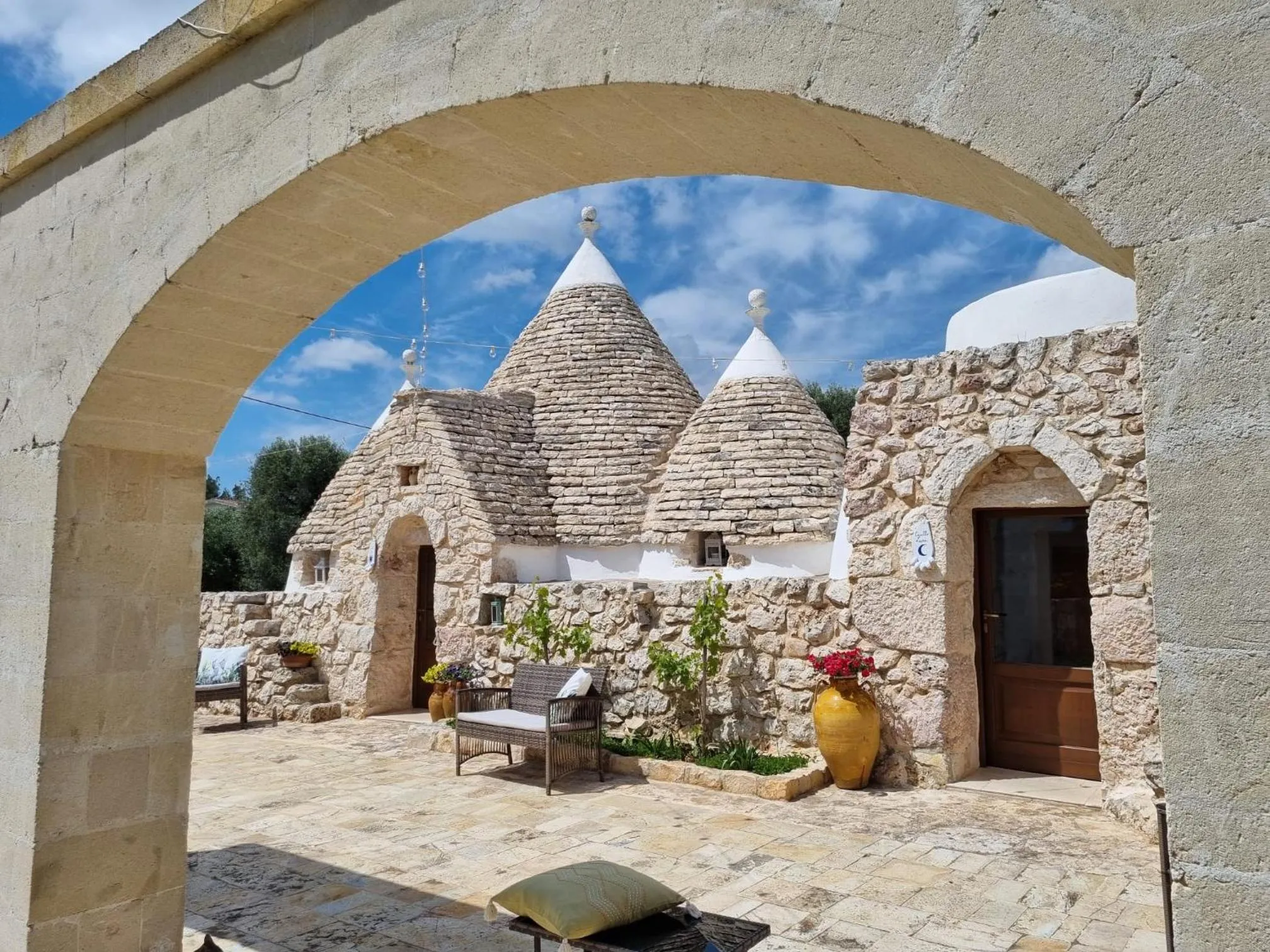 Property building in Trulli Di Spinaruta