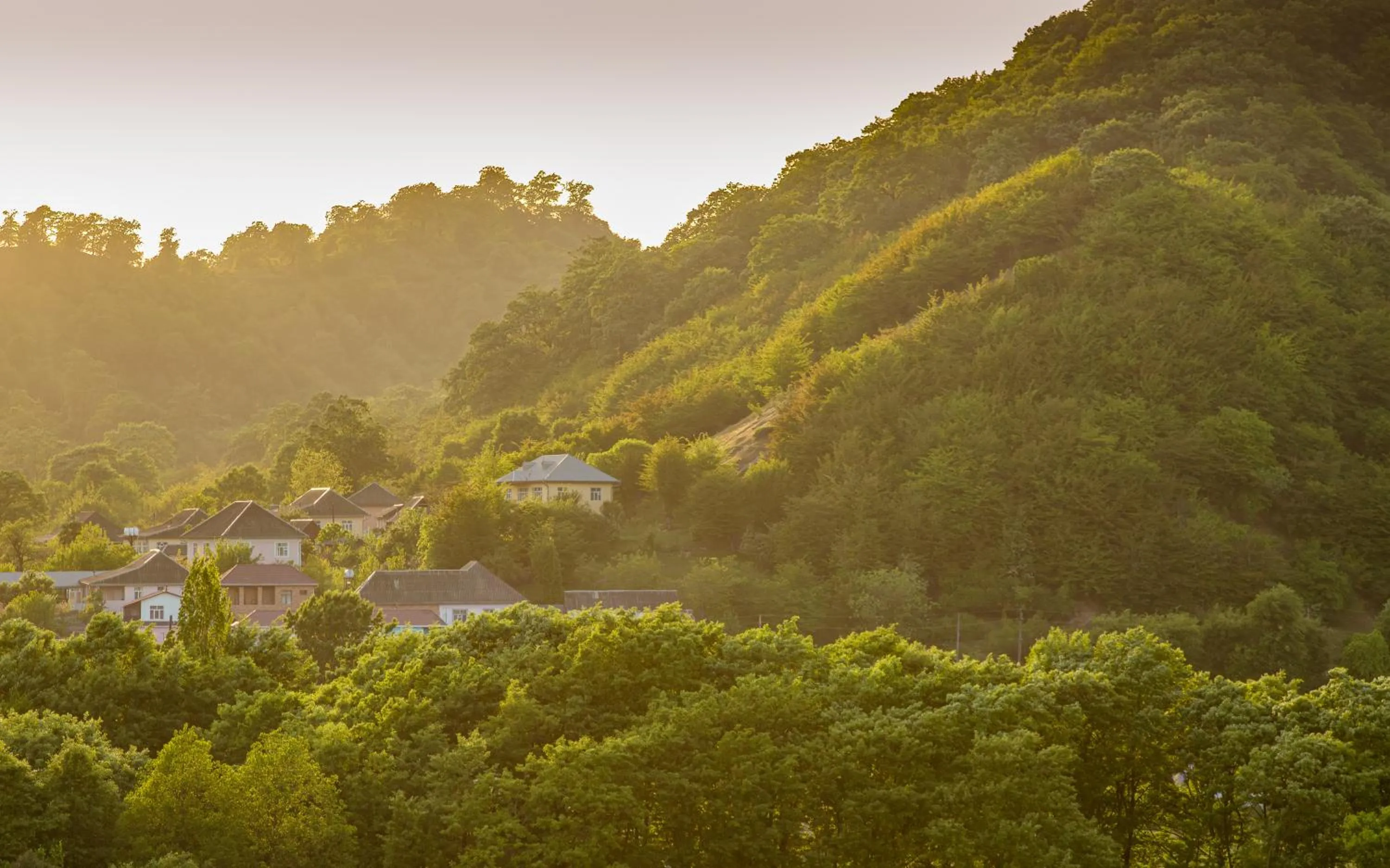 Mountain view in Lankaran Springs Wellness Resort