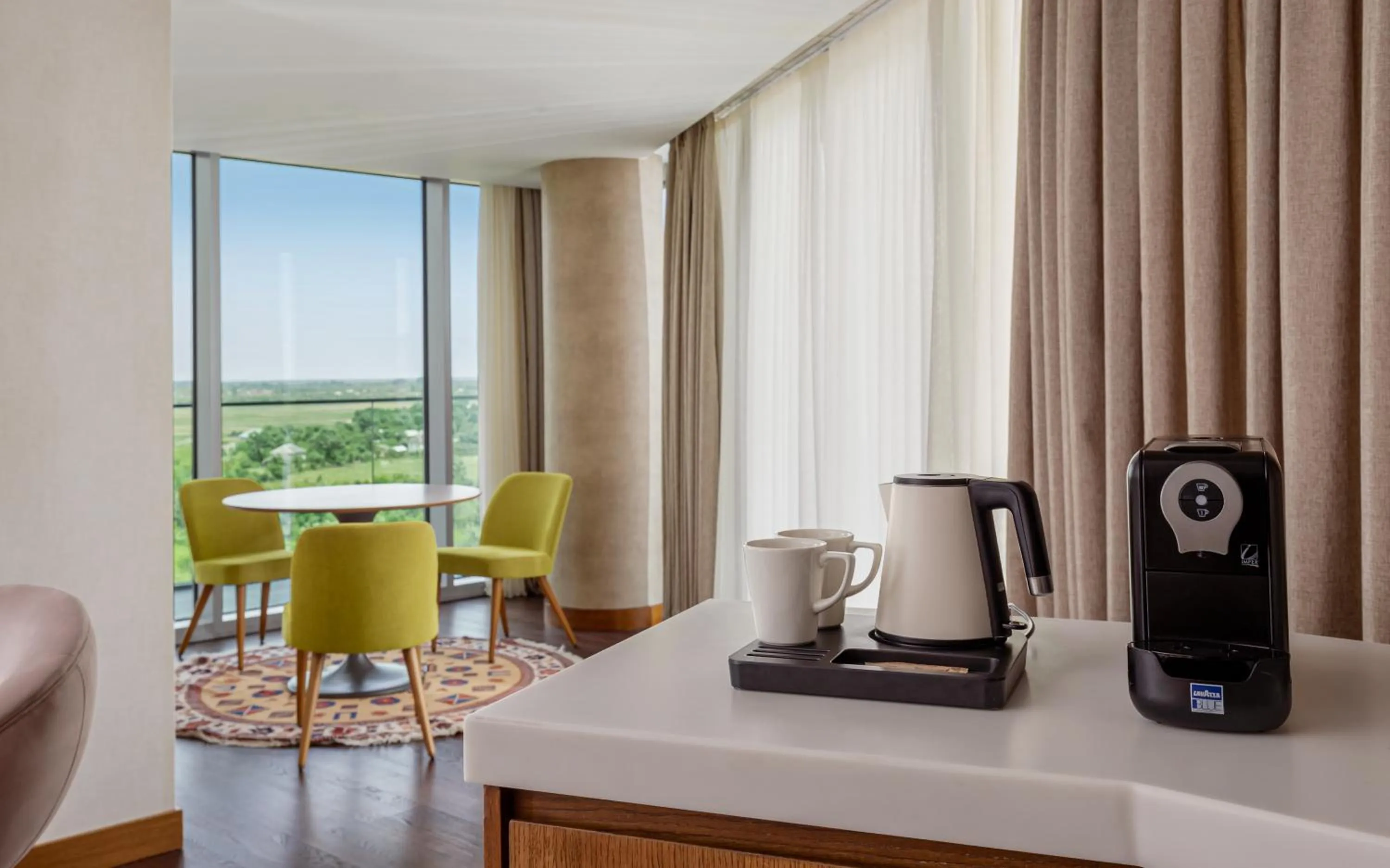 Kitchen or kitchenette in Lankaran Springs Wellness Resort