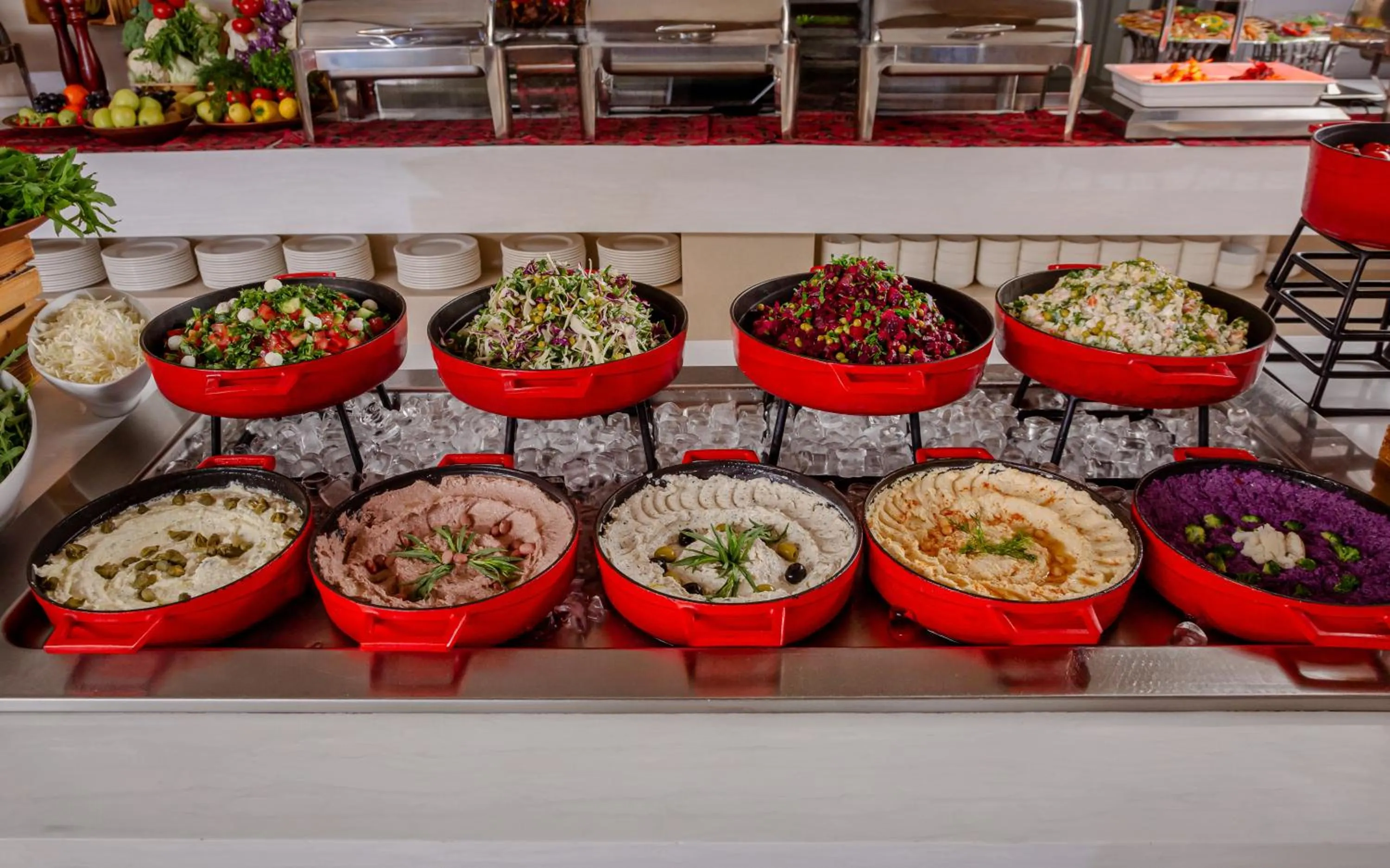 Lunch in Lankaran Springs Wellness Resort