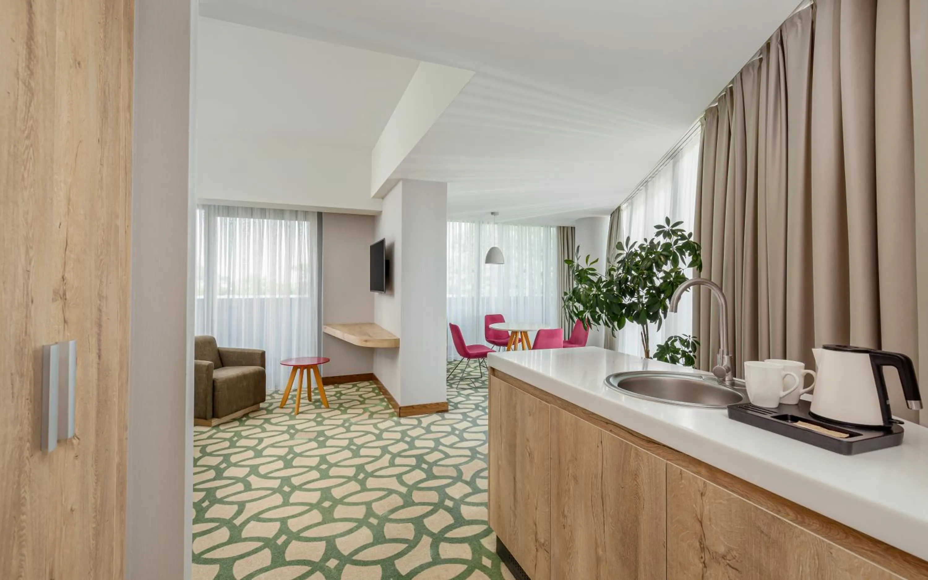 kitchen in Lankaran Springs Wellness Resort