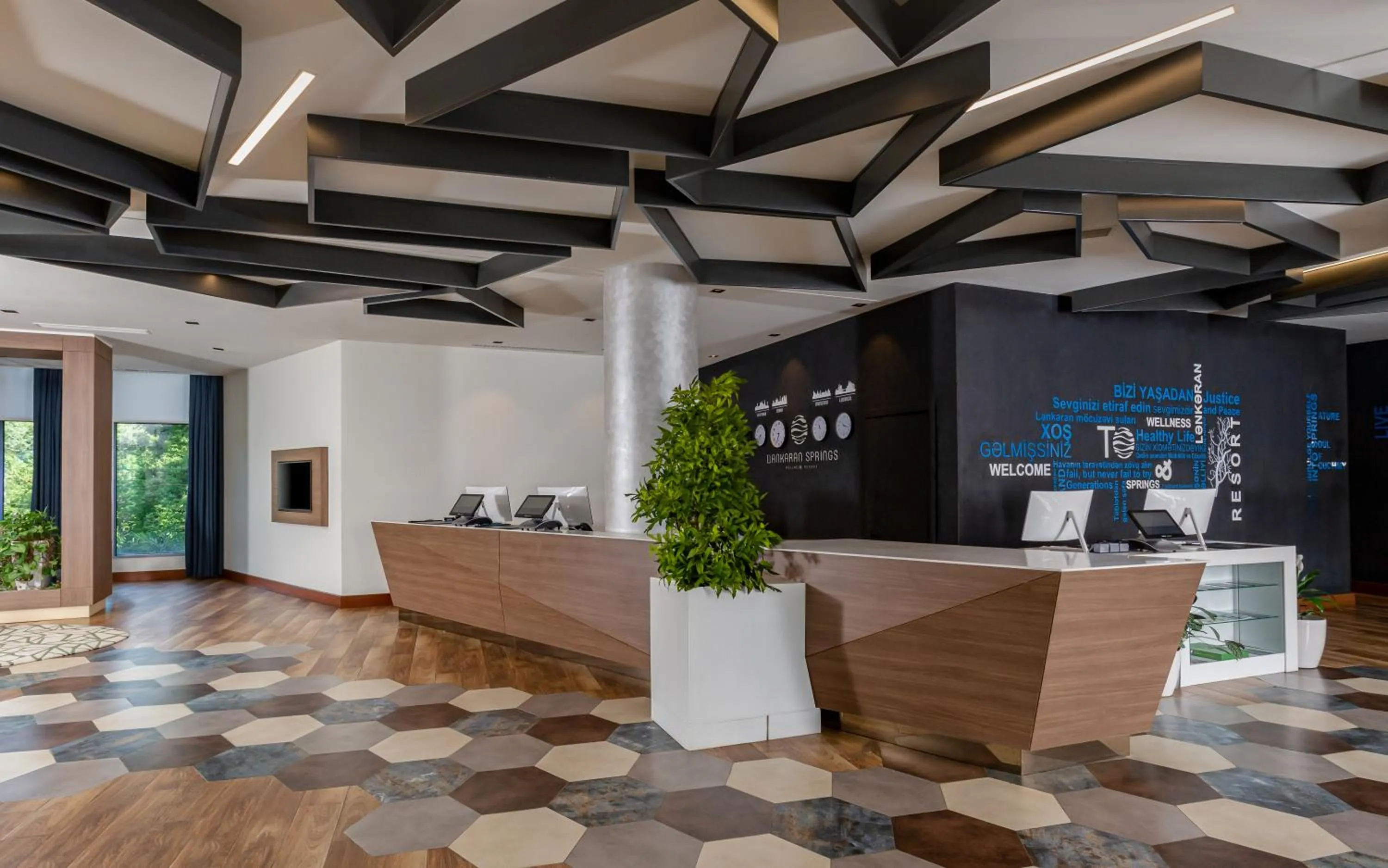 Lobby or reception in Lankaran Springs Wellness Resort