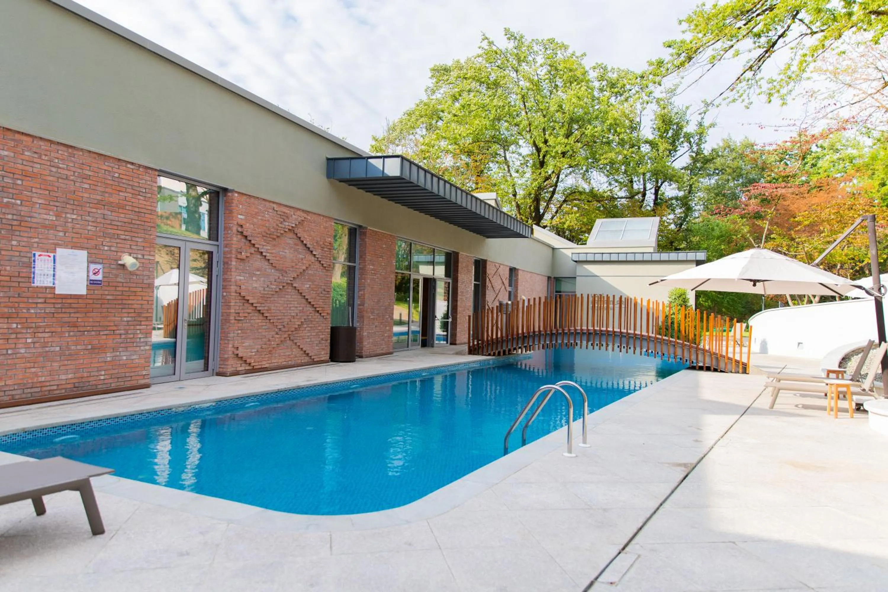 Swimming pool in Lankaran Springs Wellness Resort