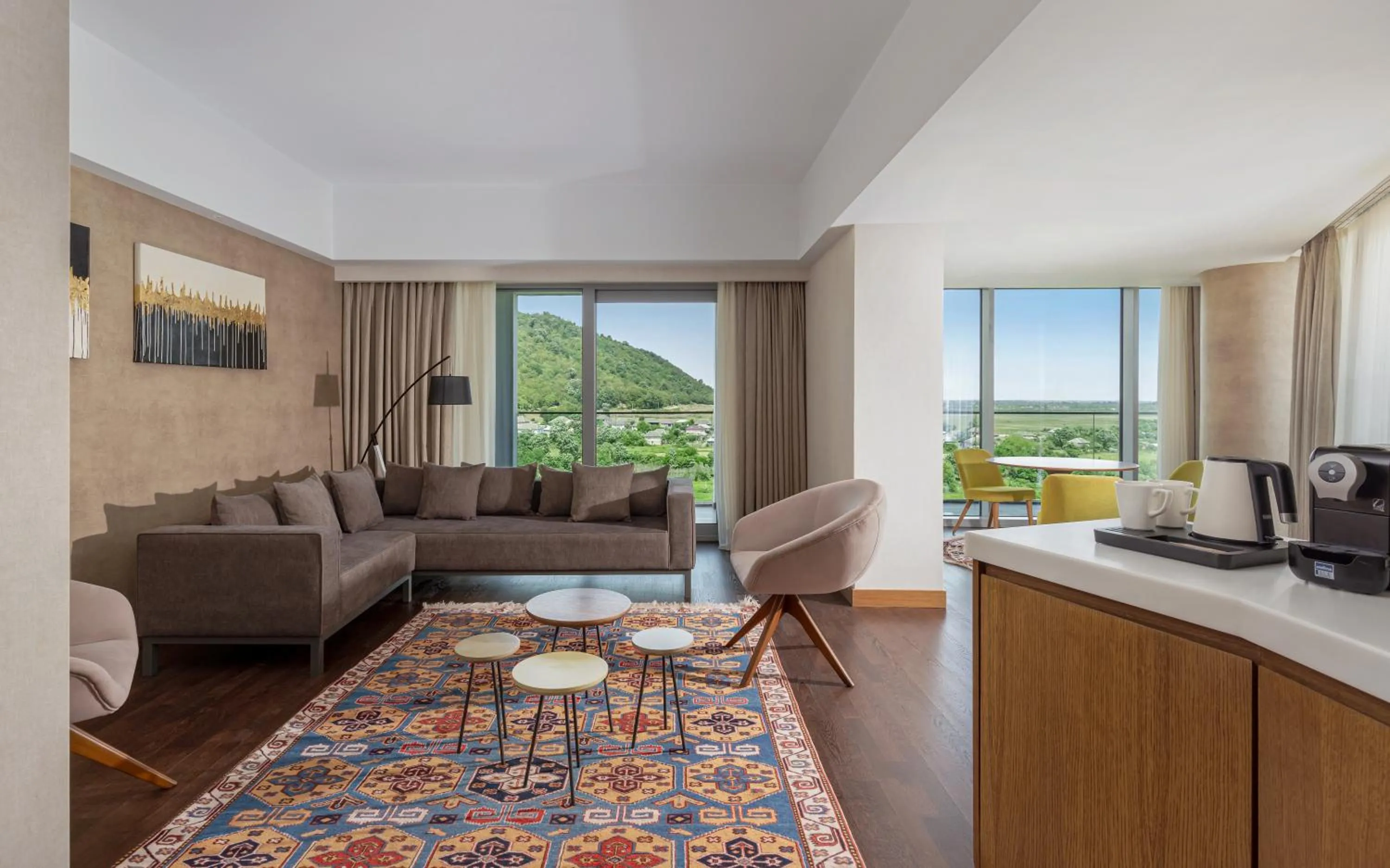 Seating area in Lankaran Springs Wellness Resort
