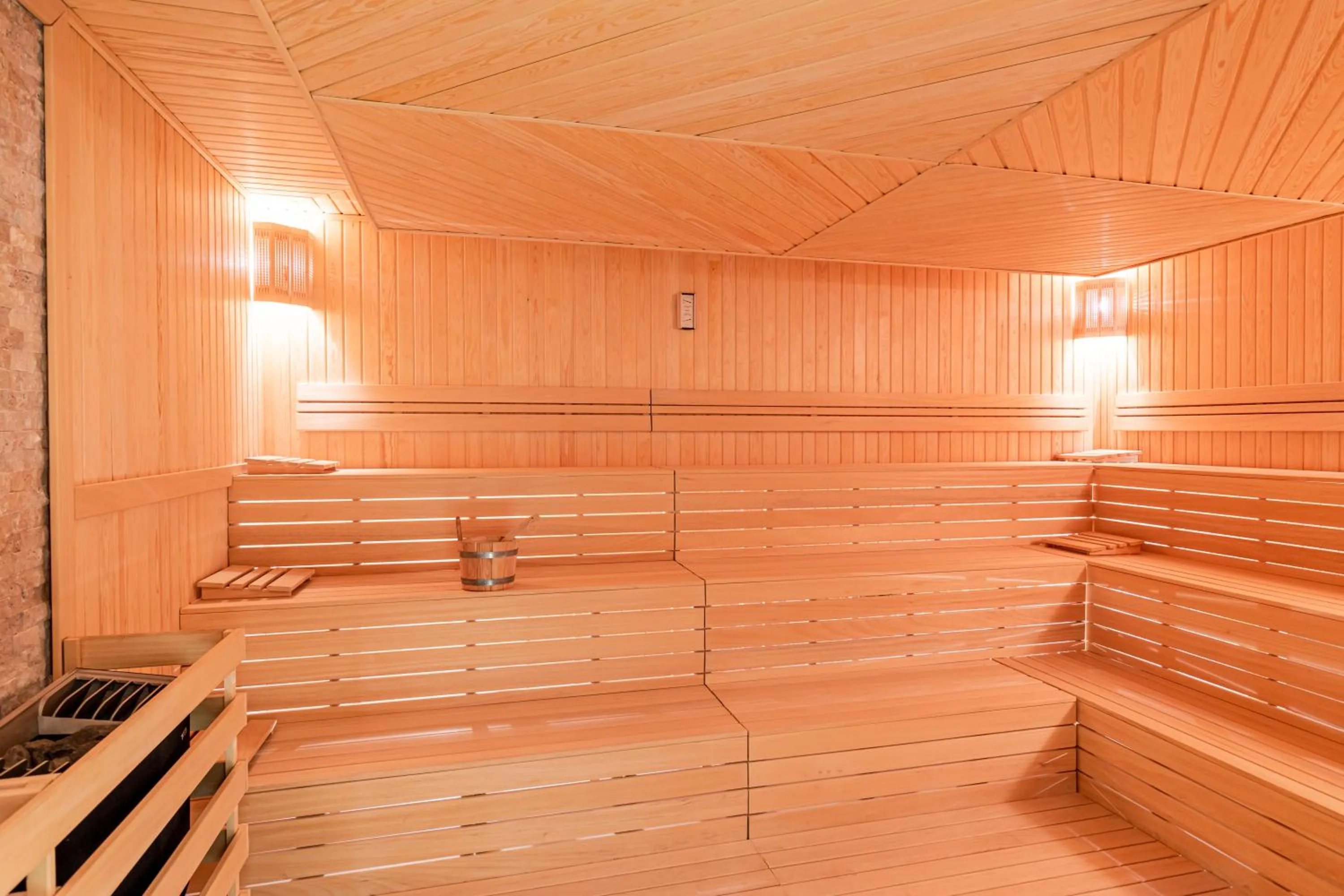Sauna in Lankaran Springs Wellness Resort