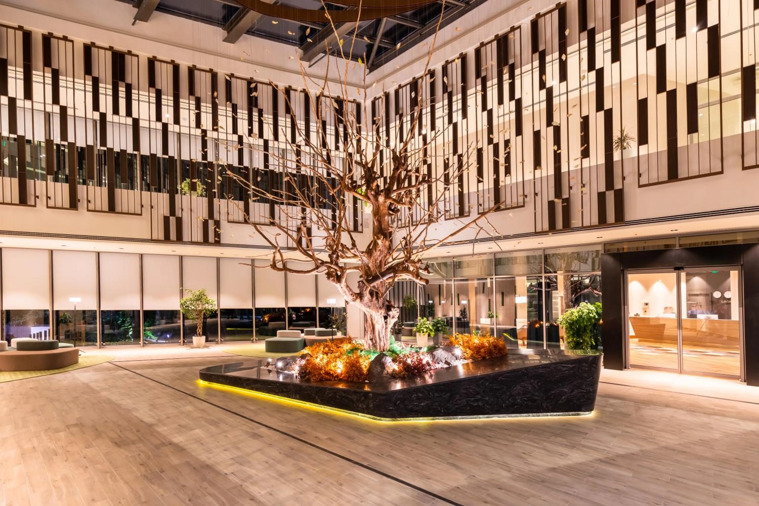 Decorative detail in Lankaran Springs Wellness Resort