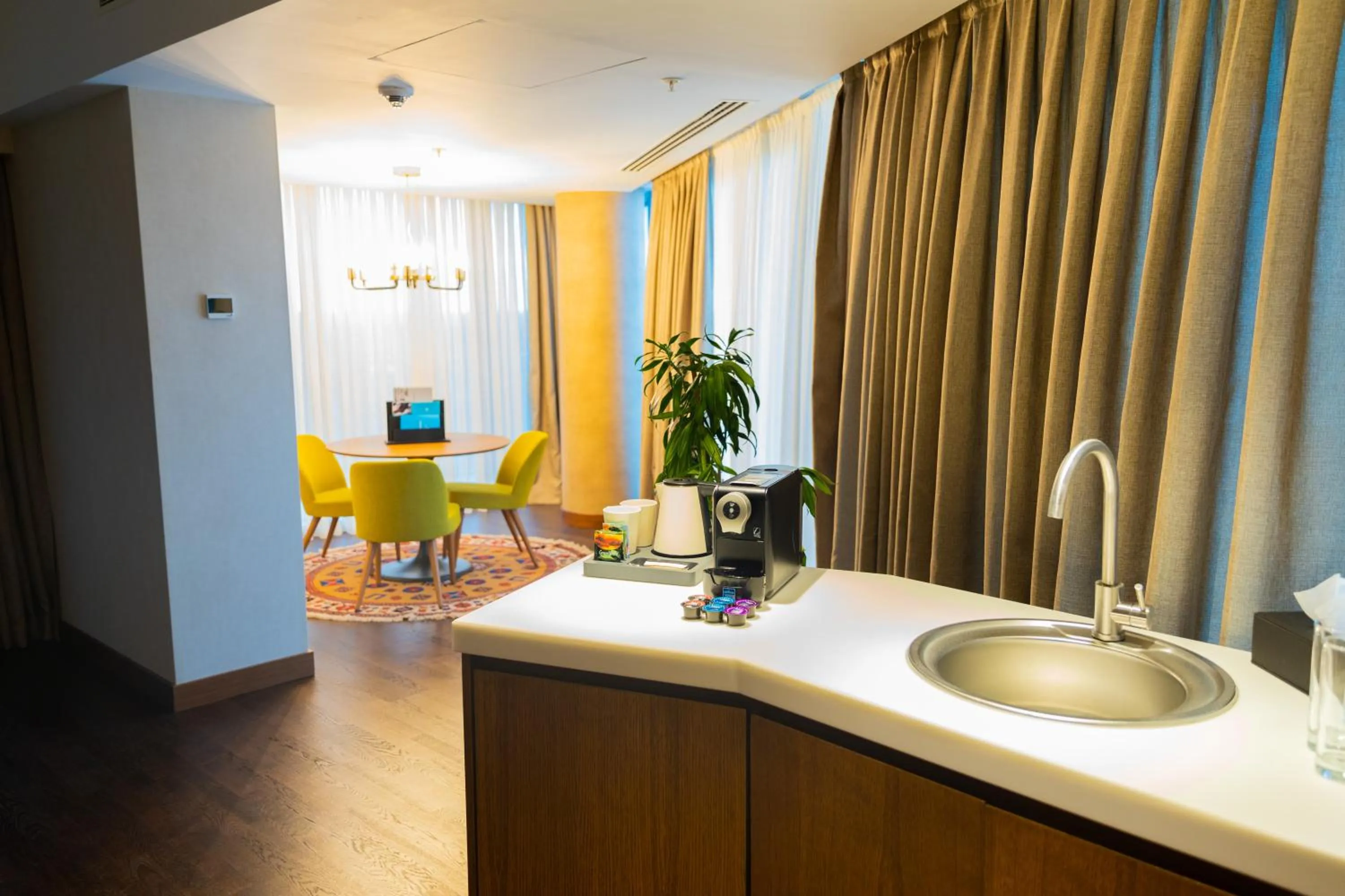 kitchen in Lankaran Springs Wellness Resort