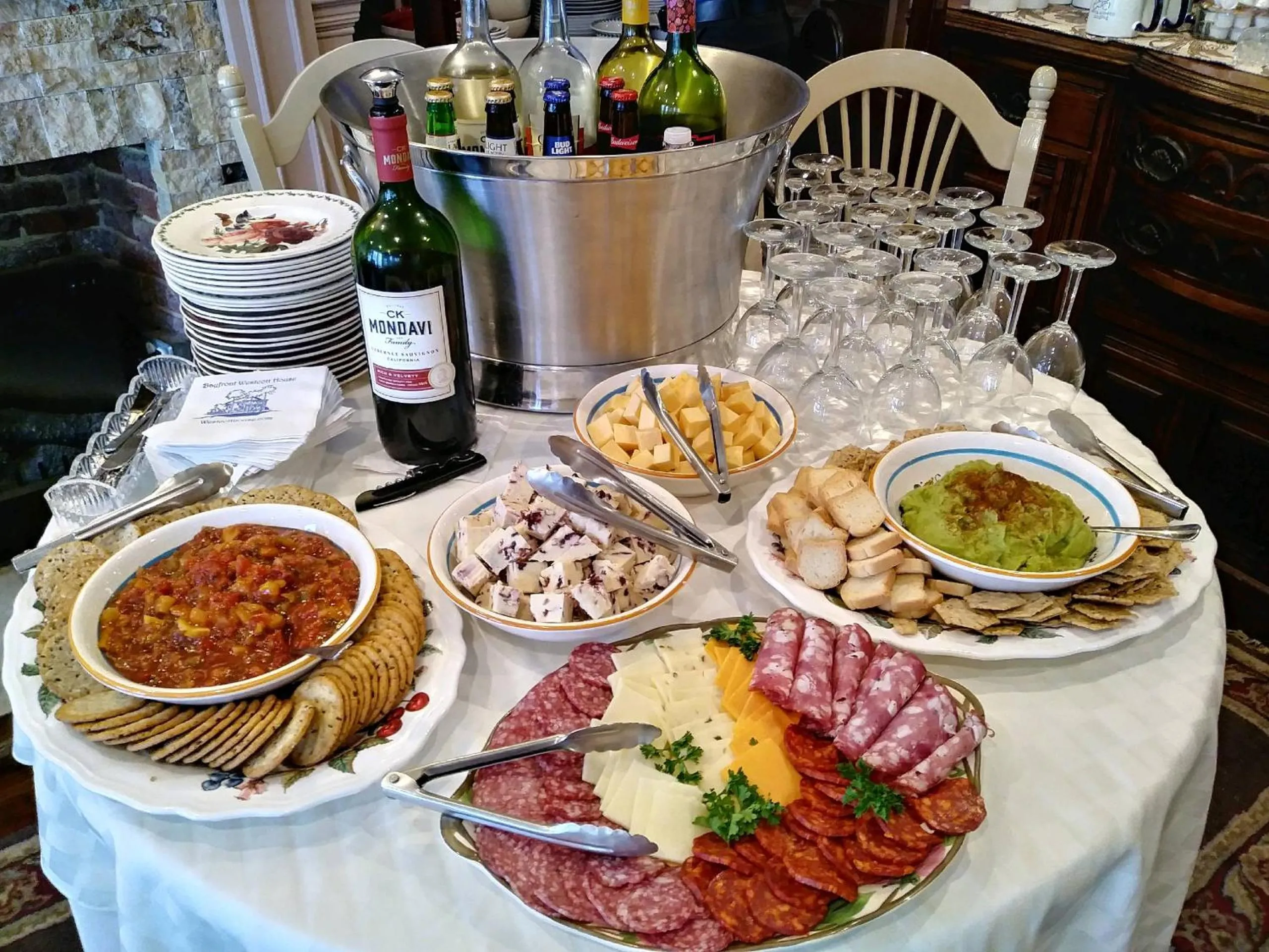 Food and drinks in Bayfront Westcott House Bed & Breakfast