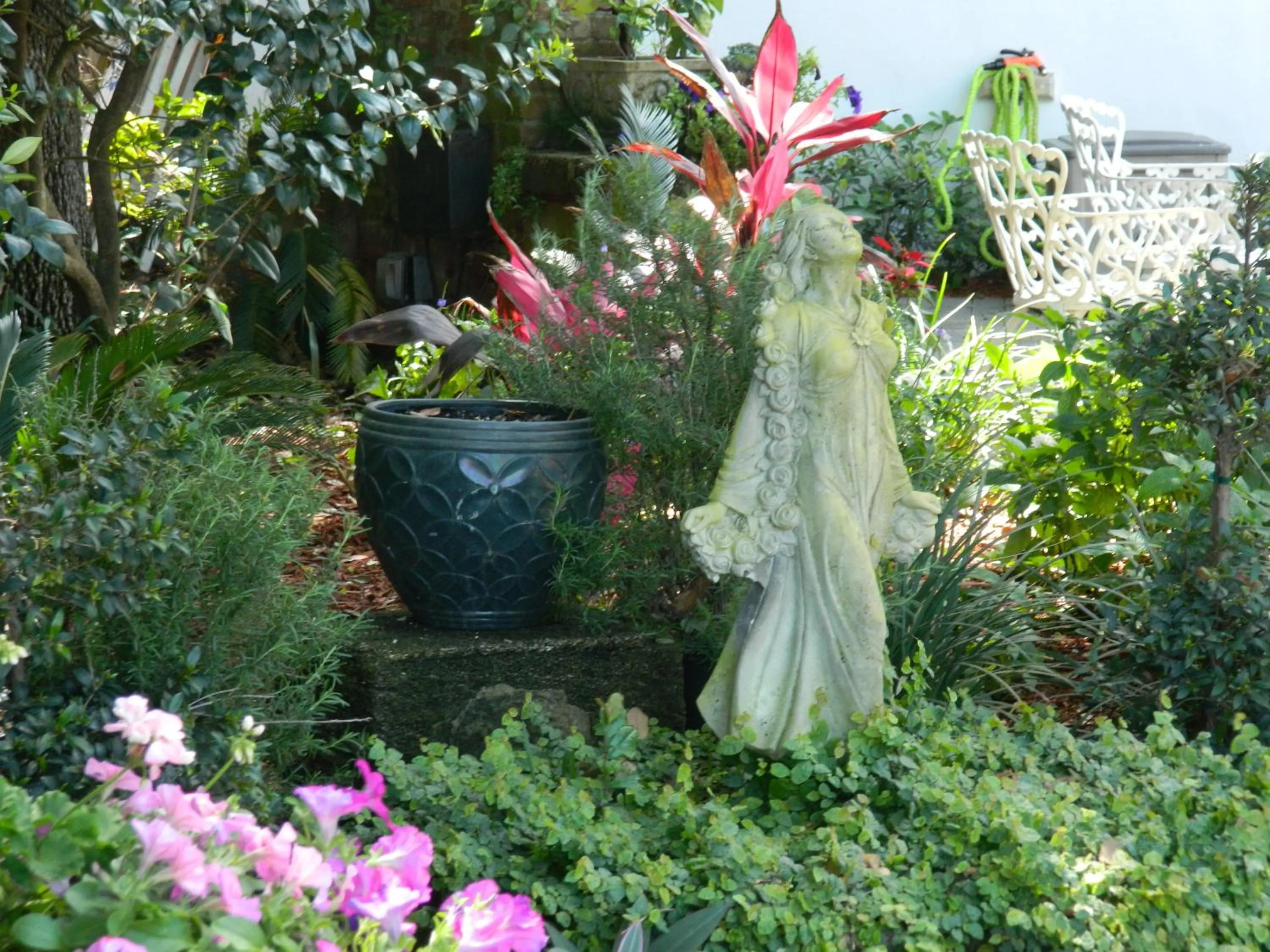 Garden in Bayfront Westcott House Bed & Breakfast