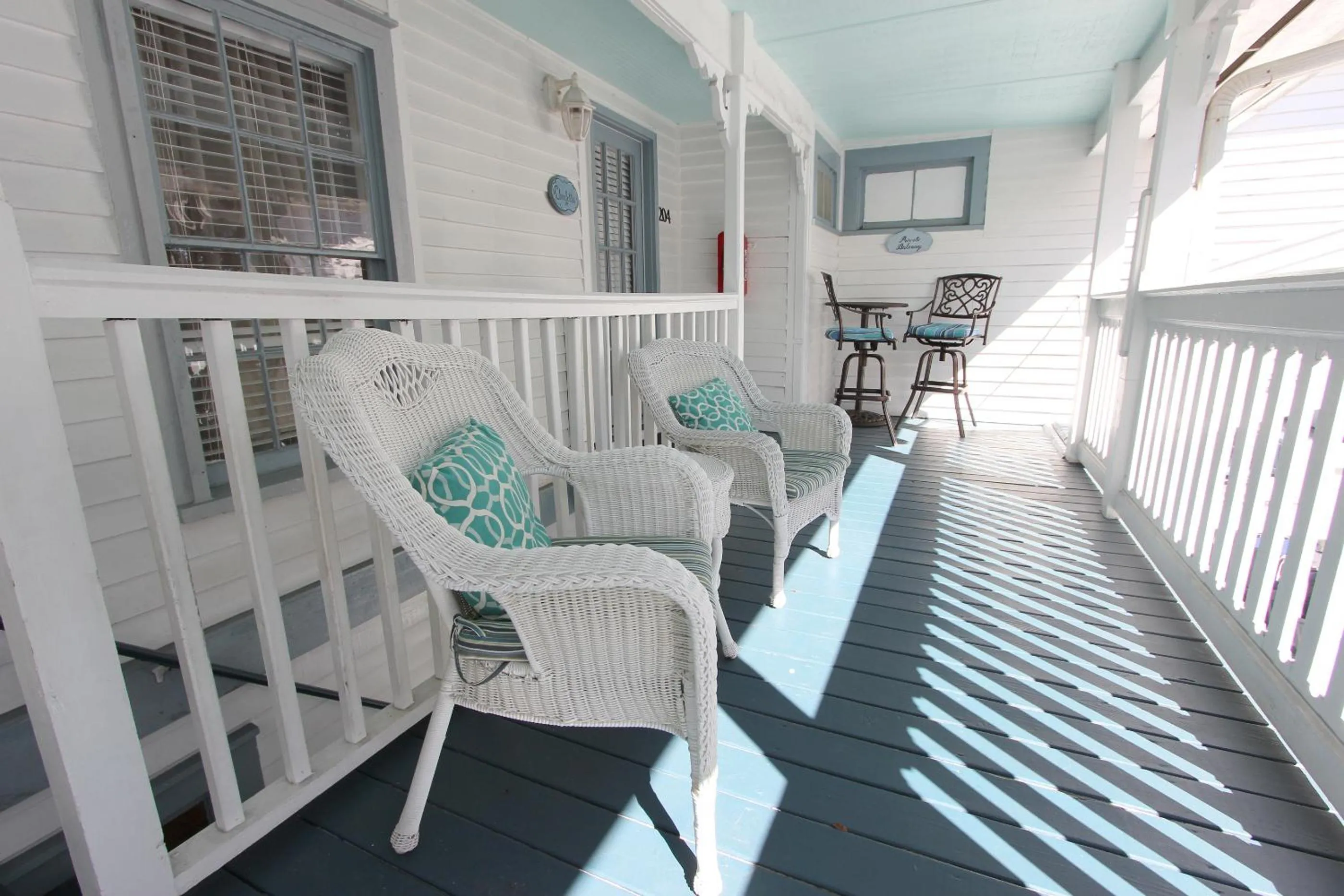 Balcony/Terrace in Bayfront Westcott House Bed & Breakfast