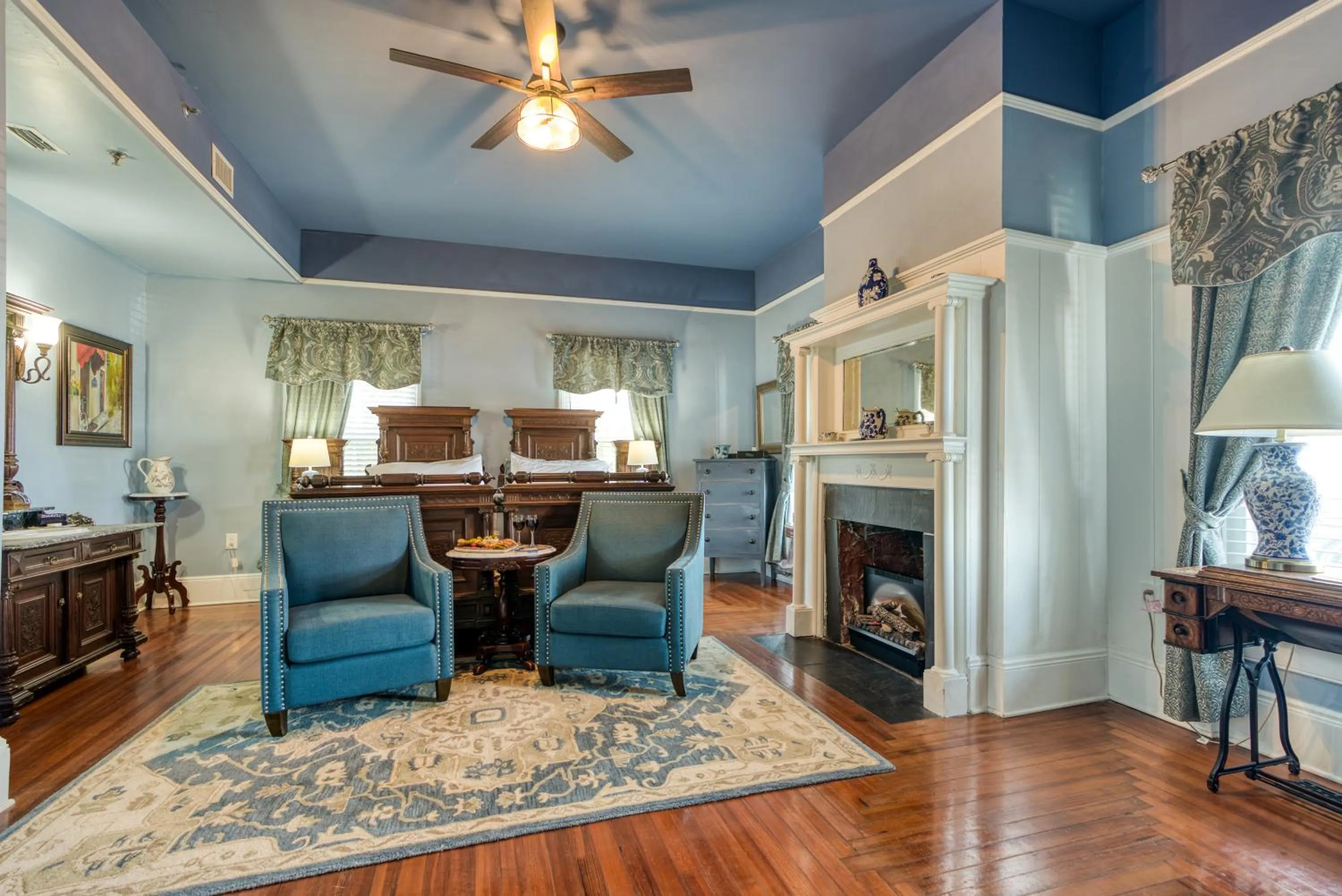 Bedroom in Bayfront Westcott House Bed & Breakfast