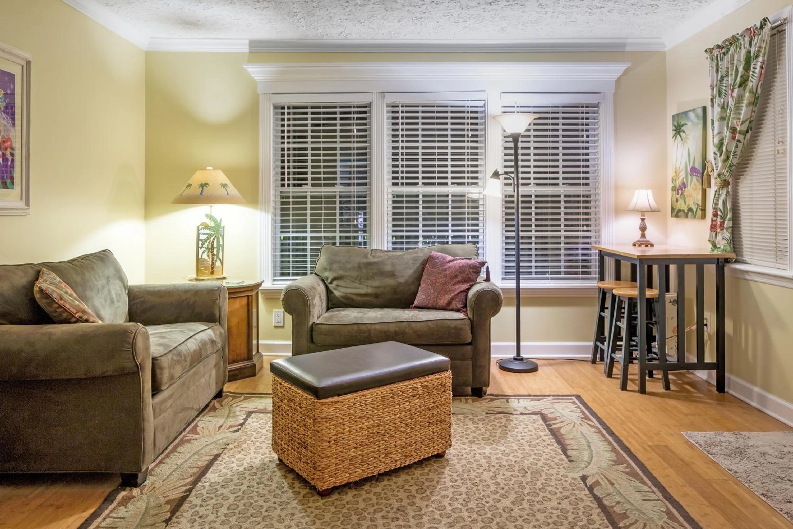 Living room in At Journey's End