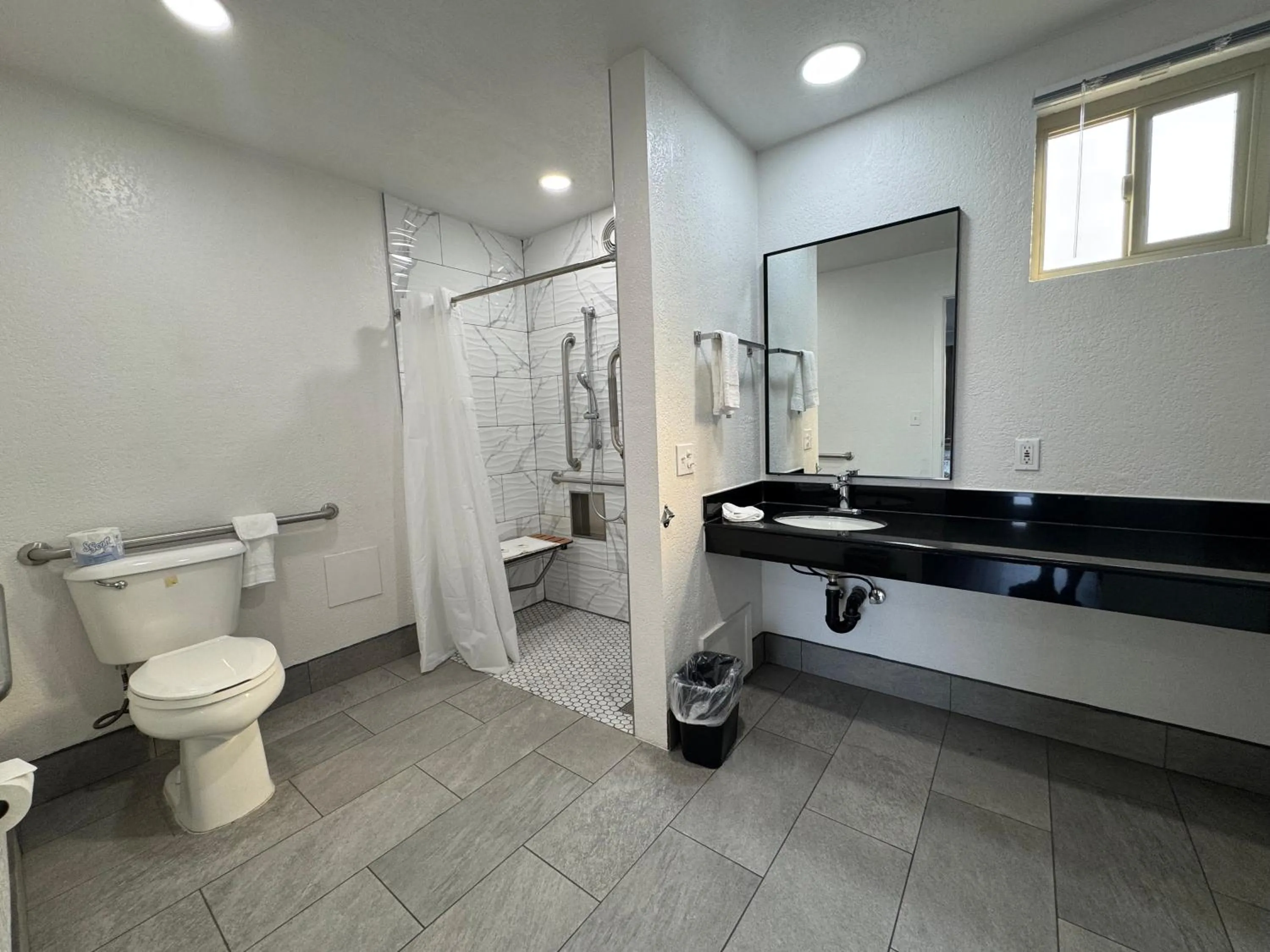 Bathroom in Motel 6-Willows, CA