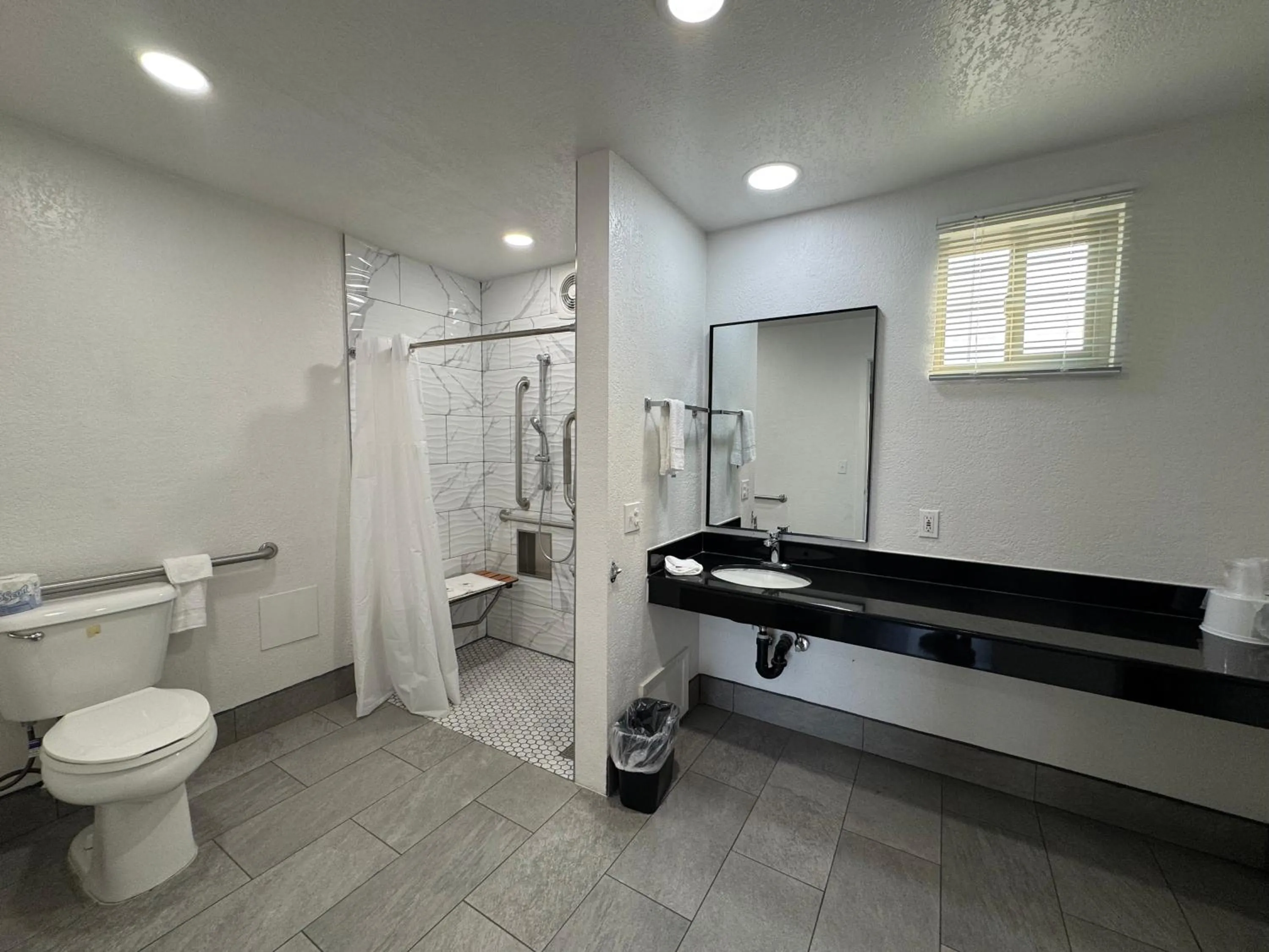 Bathroom in Motel 6-Willows, CA