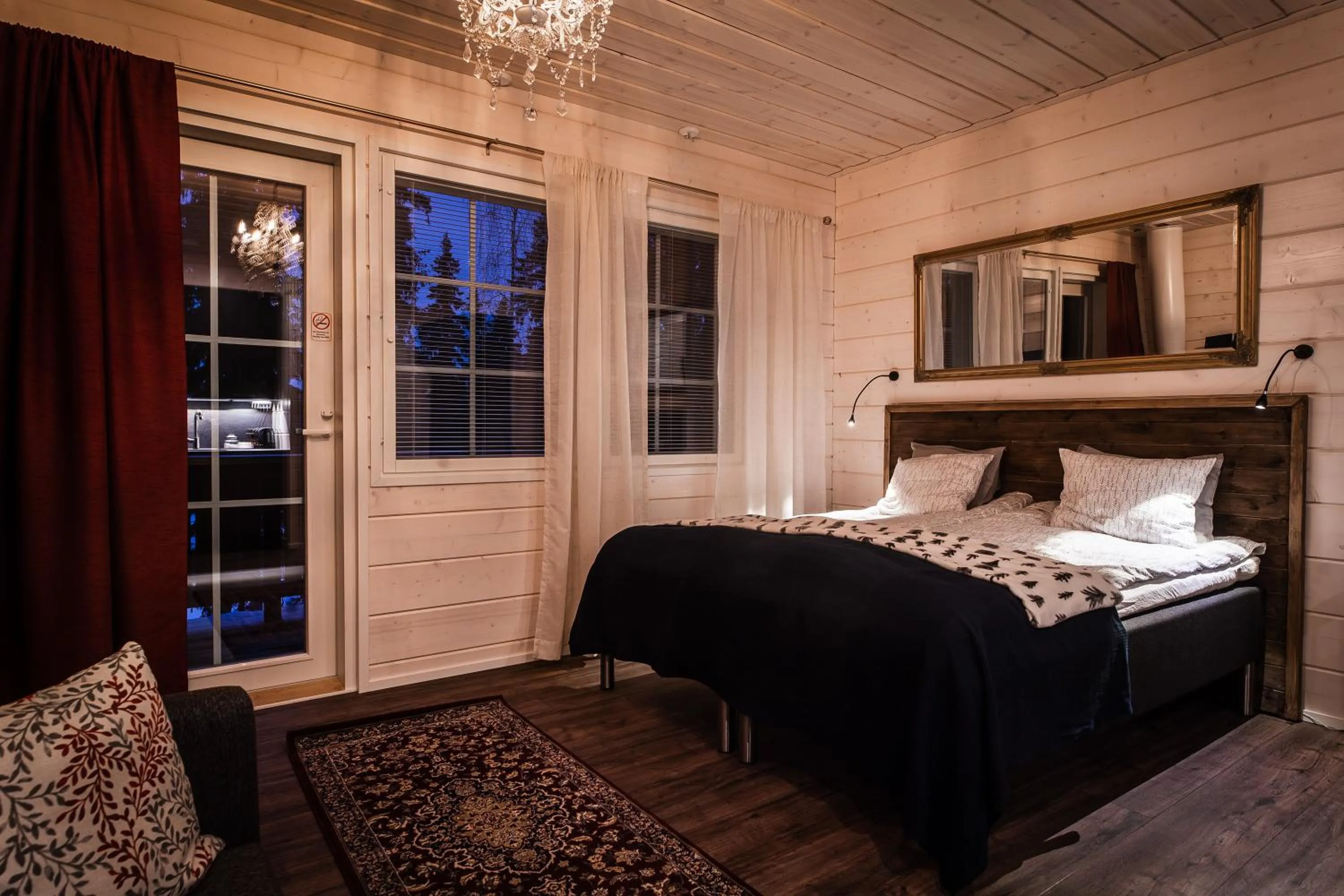 Bed in Villa Happy Fox