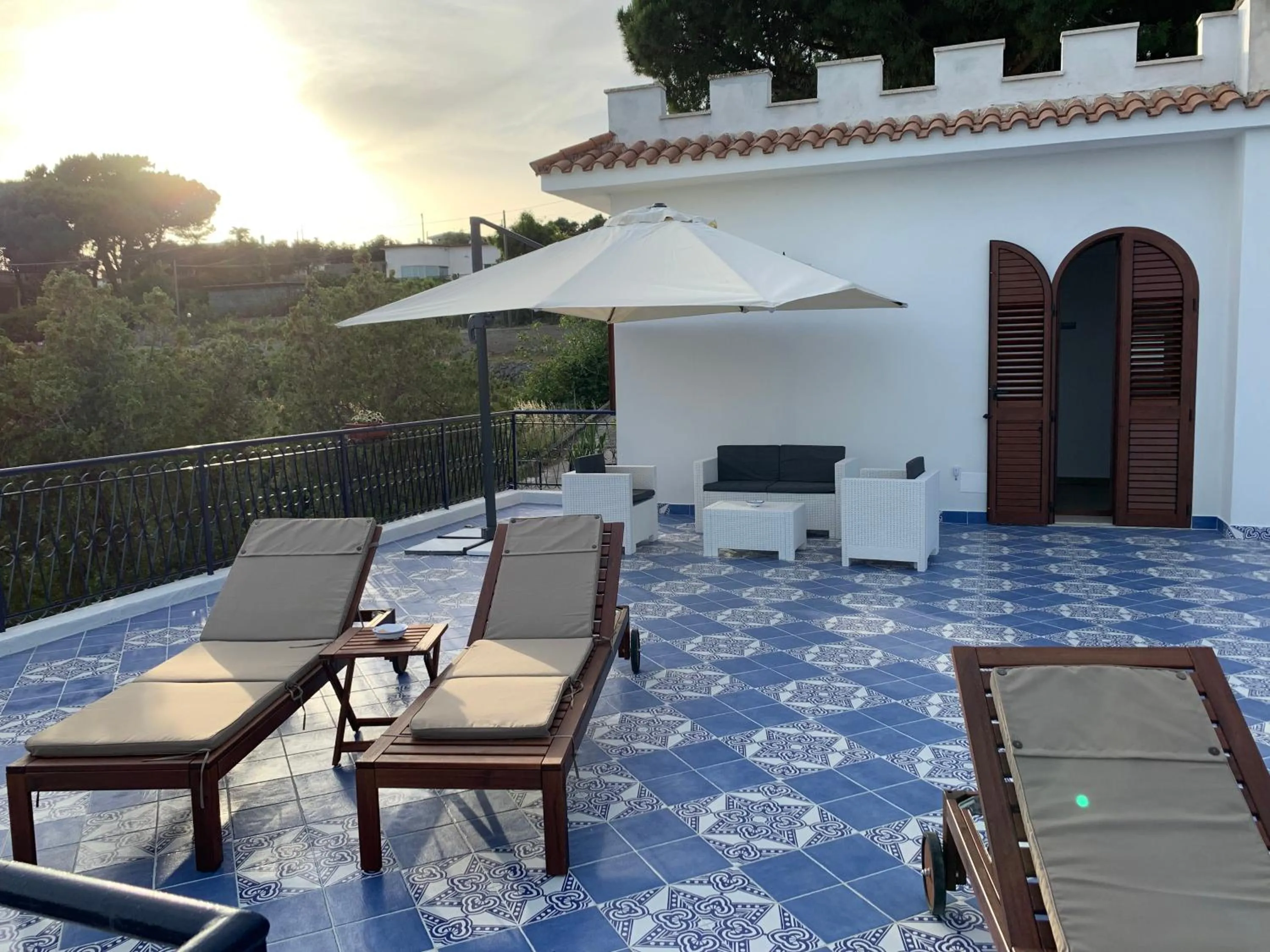 Balcony/Terrace in Gli archi sul mare