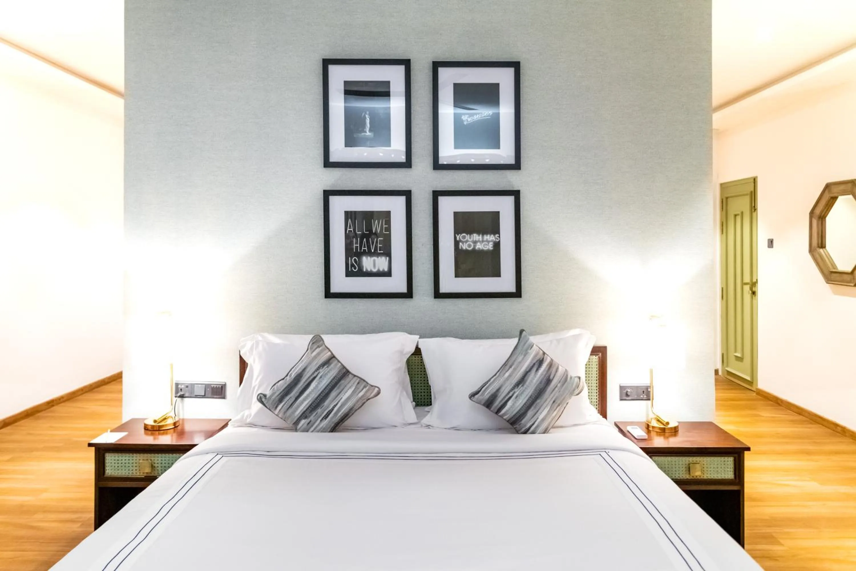 Bedroom, Bed in Angel Beach Unawatuna