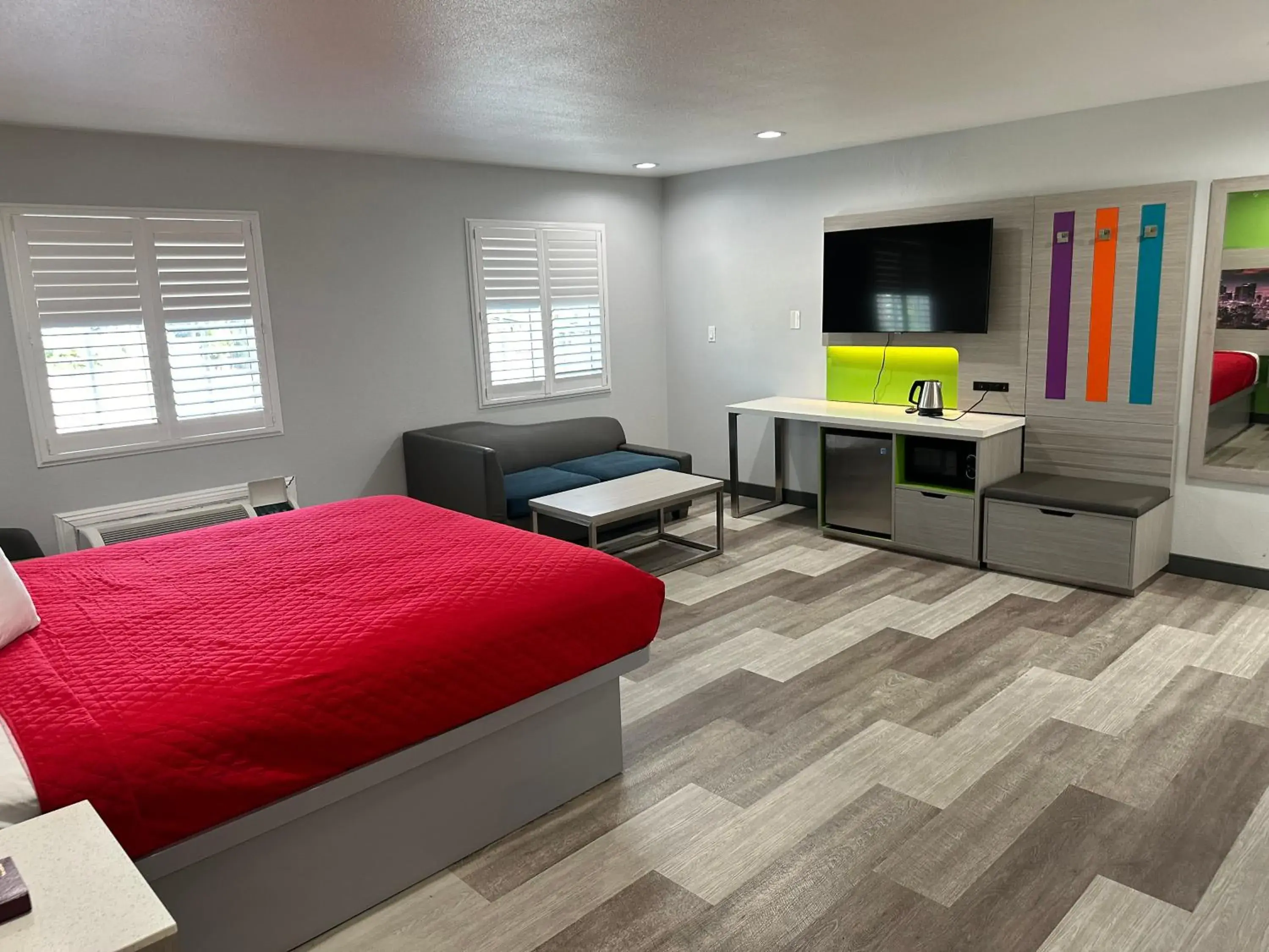 Bed in Garden Inn San Gabriel Bed in Garden Inn San Gabriel