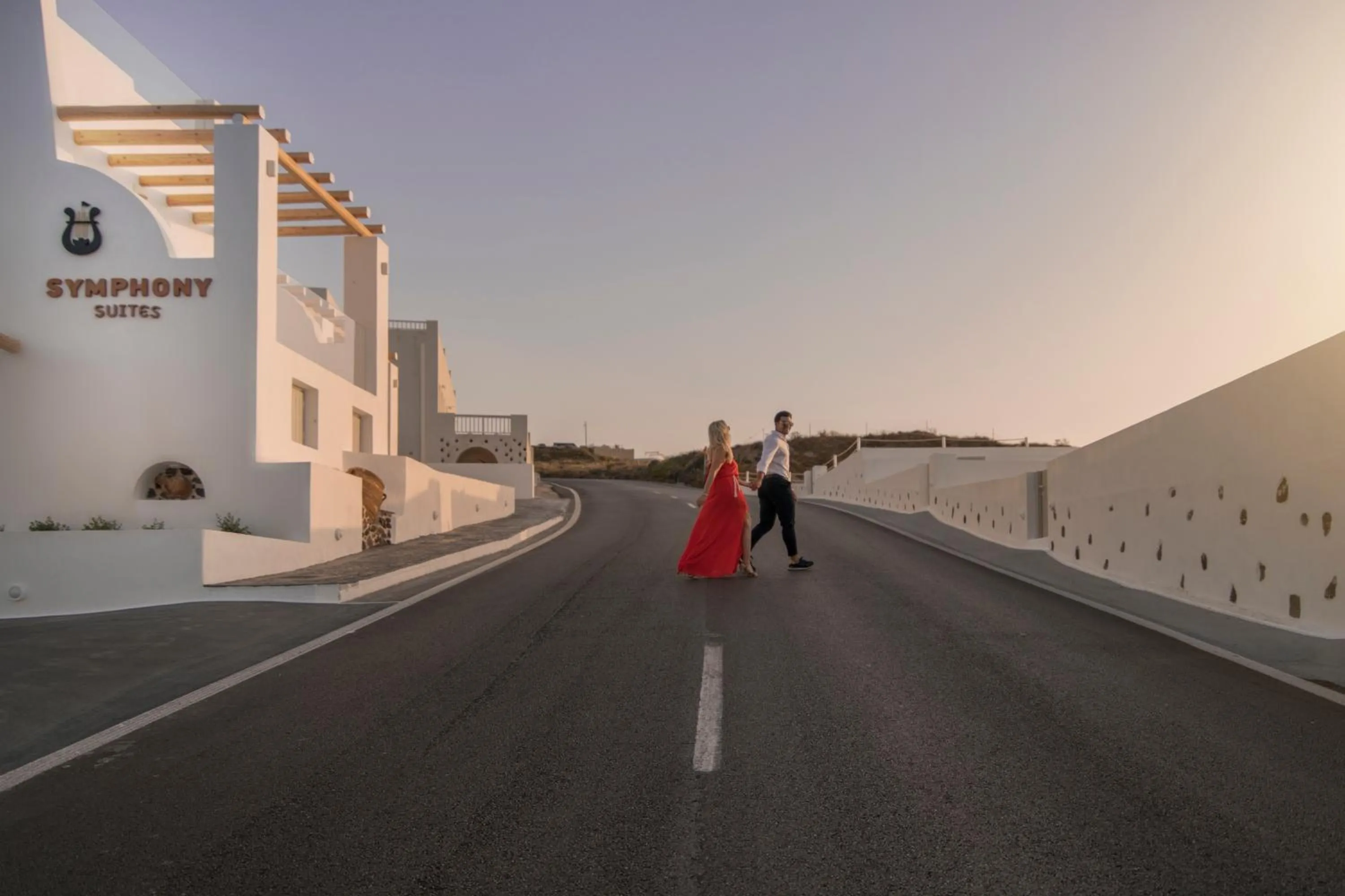 Property building in Symphony Suites Santorini