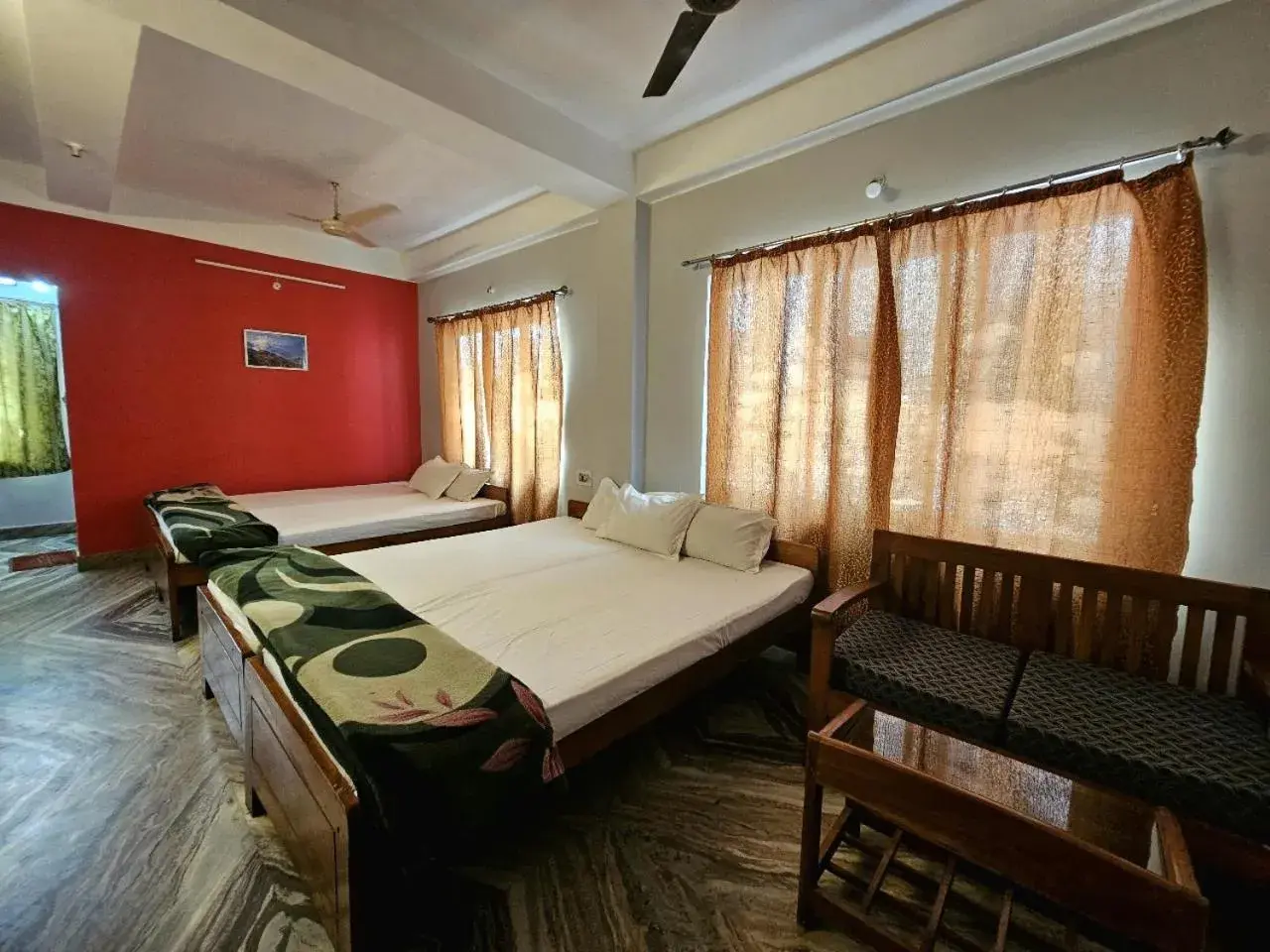 Bed in Hotel Vishal Bed in Hotel Vishal