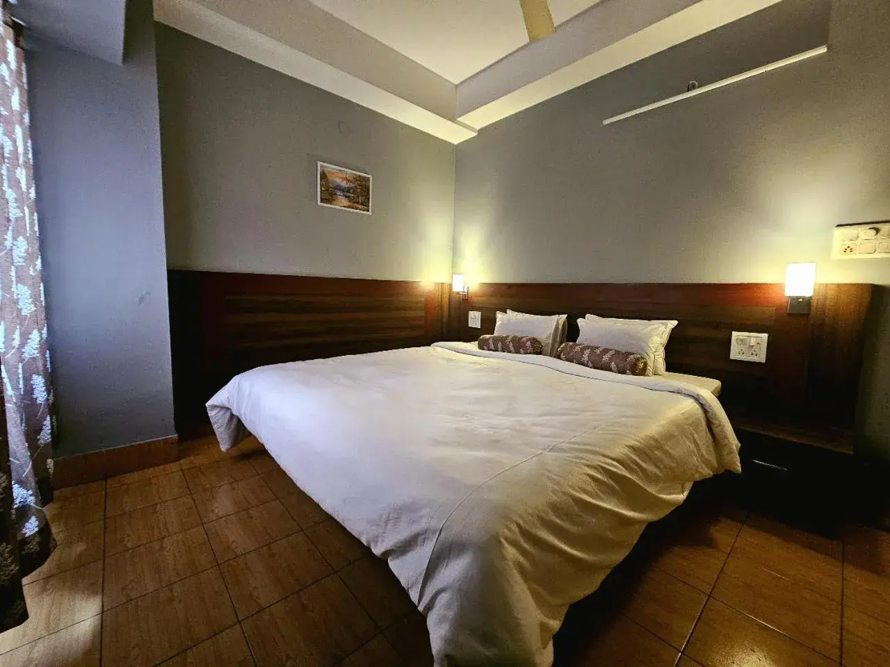 Bed in Hotel Vishal Bed in Hotel Vishal