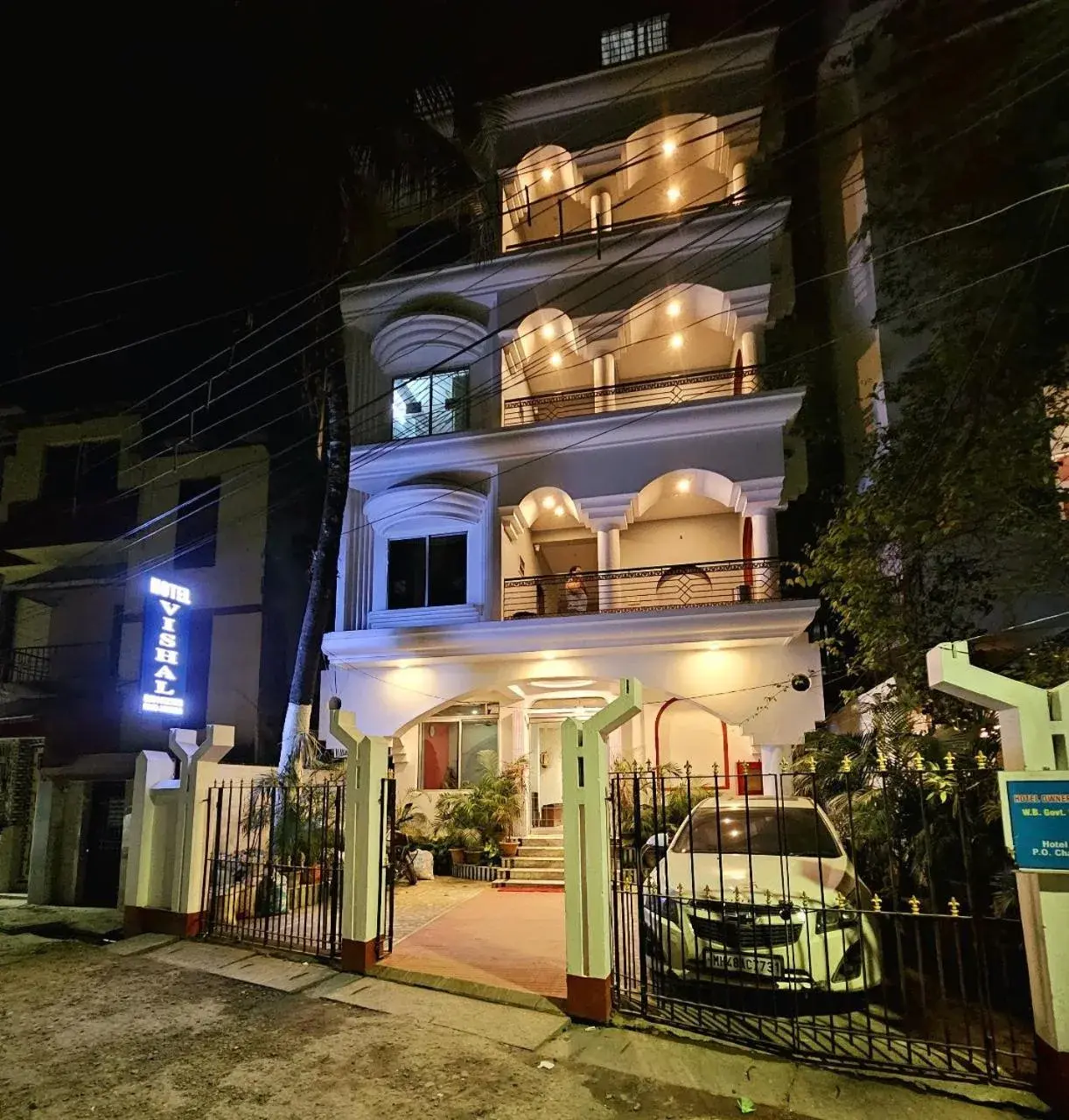 Property building in Hotel Vishal Property building in Hotel Vishal