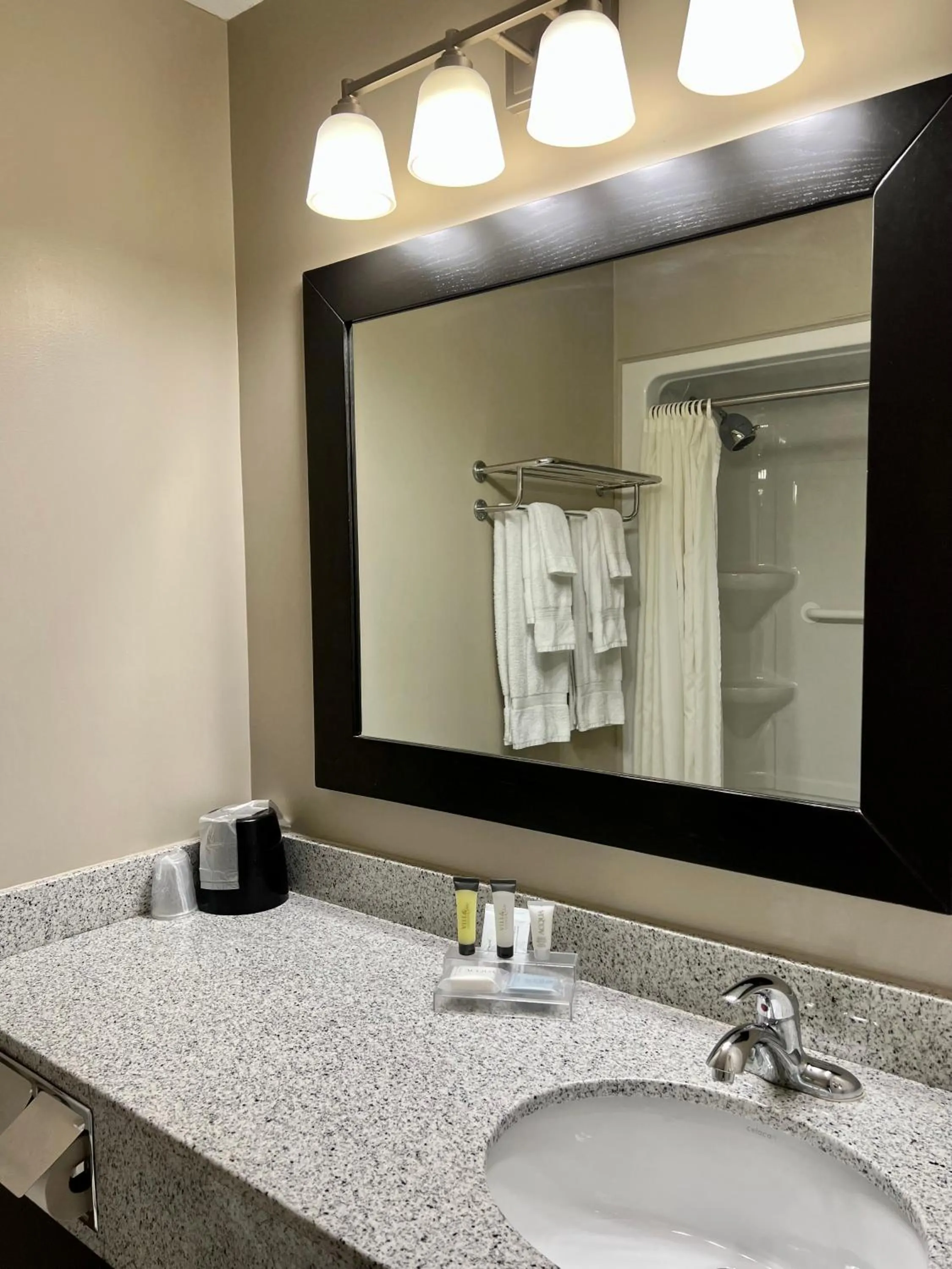 Bathroom in Atlantic Host Hotel, Trademark Collection by Wyndham