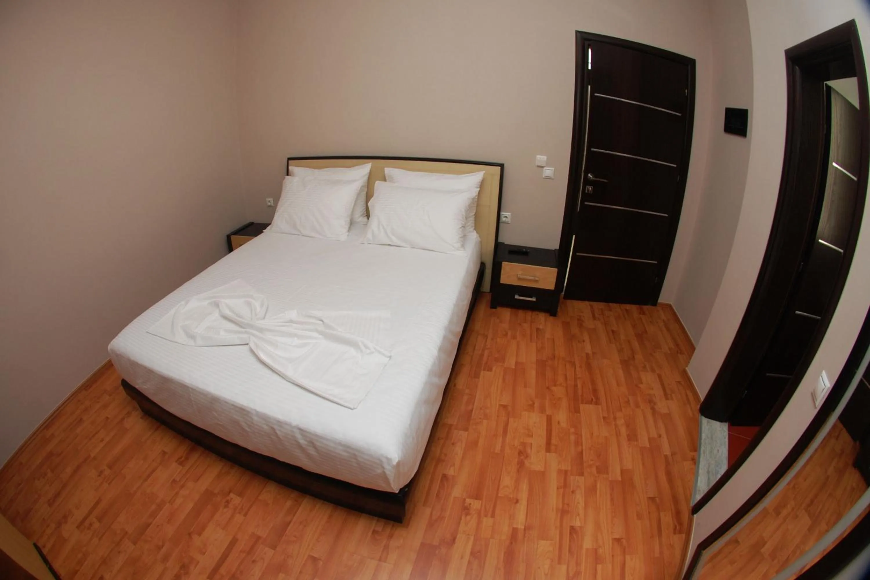 Bed in Hotel Ramo Saranda