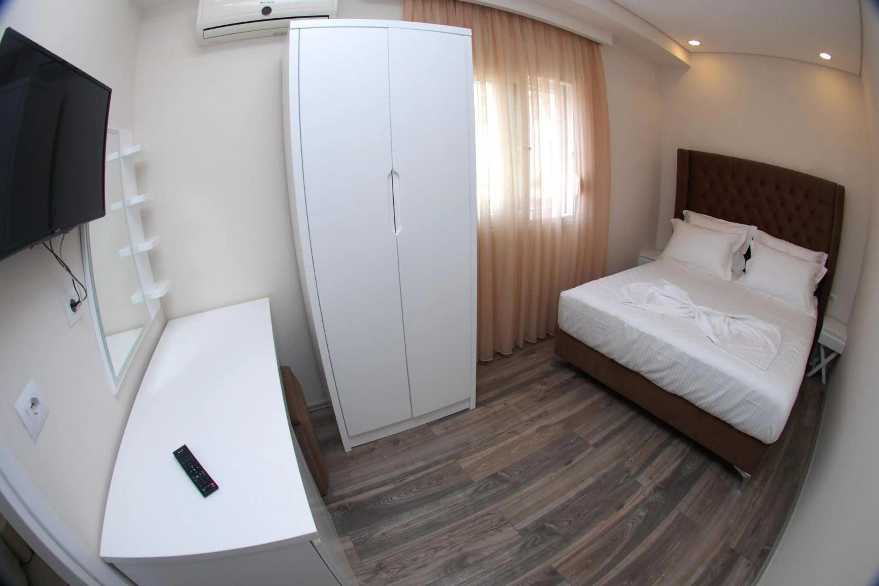Bed in Hotel Ramo Saranda