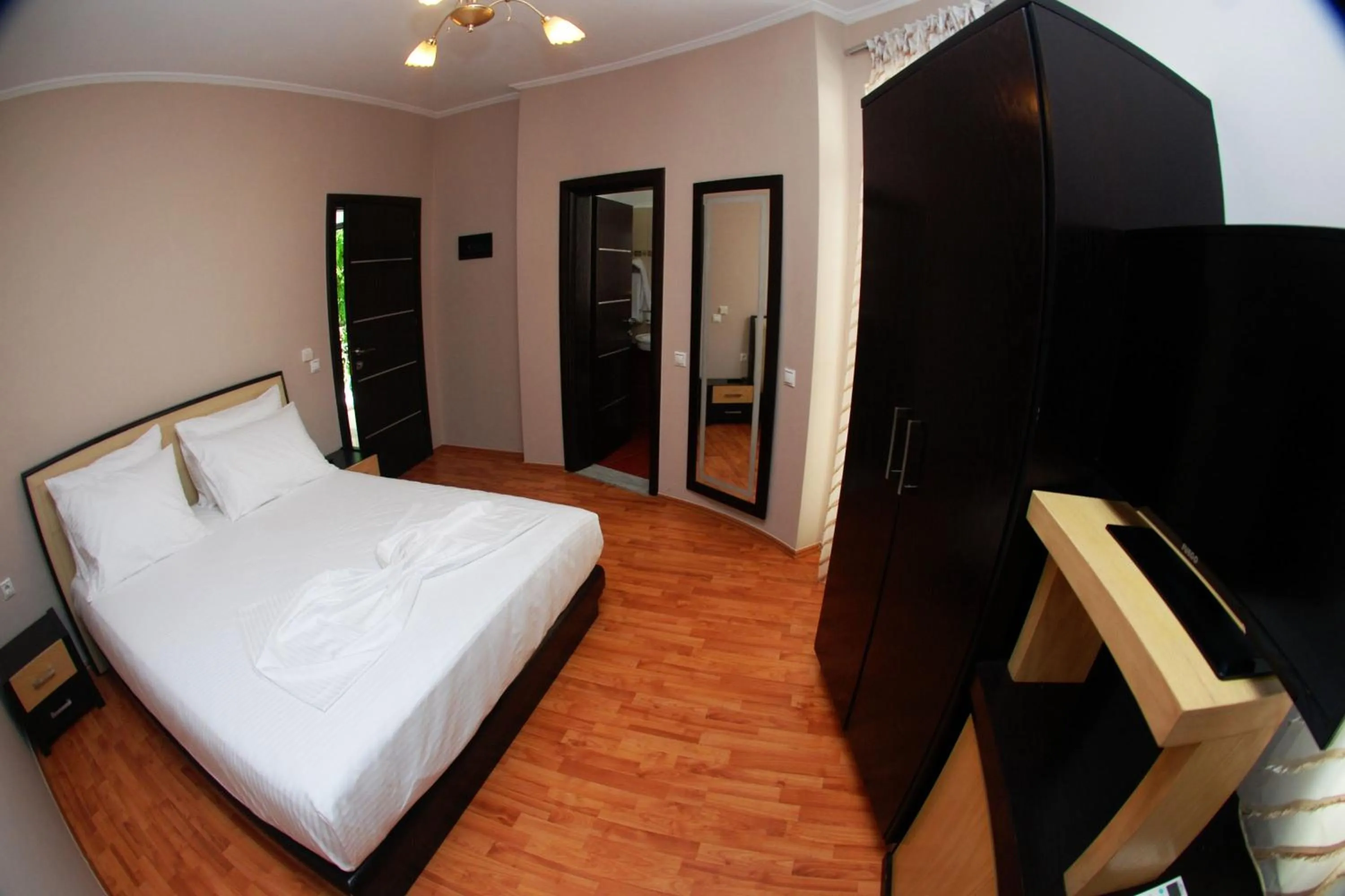 Bed in Hotel Ramo Saranda