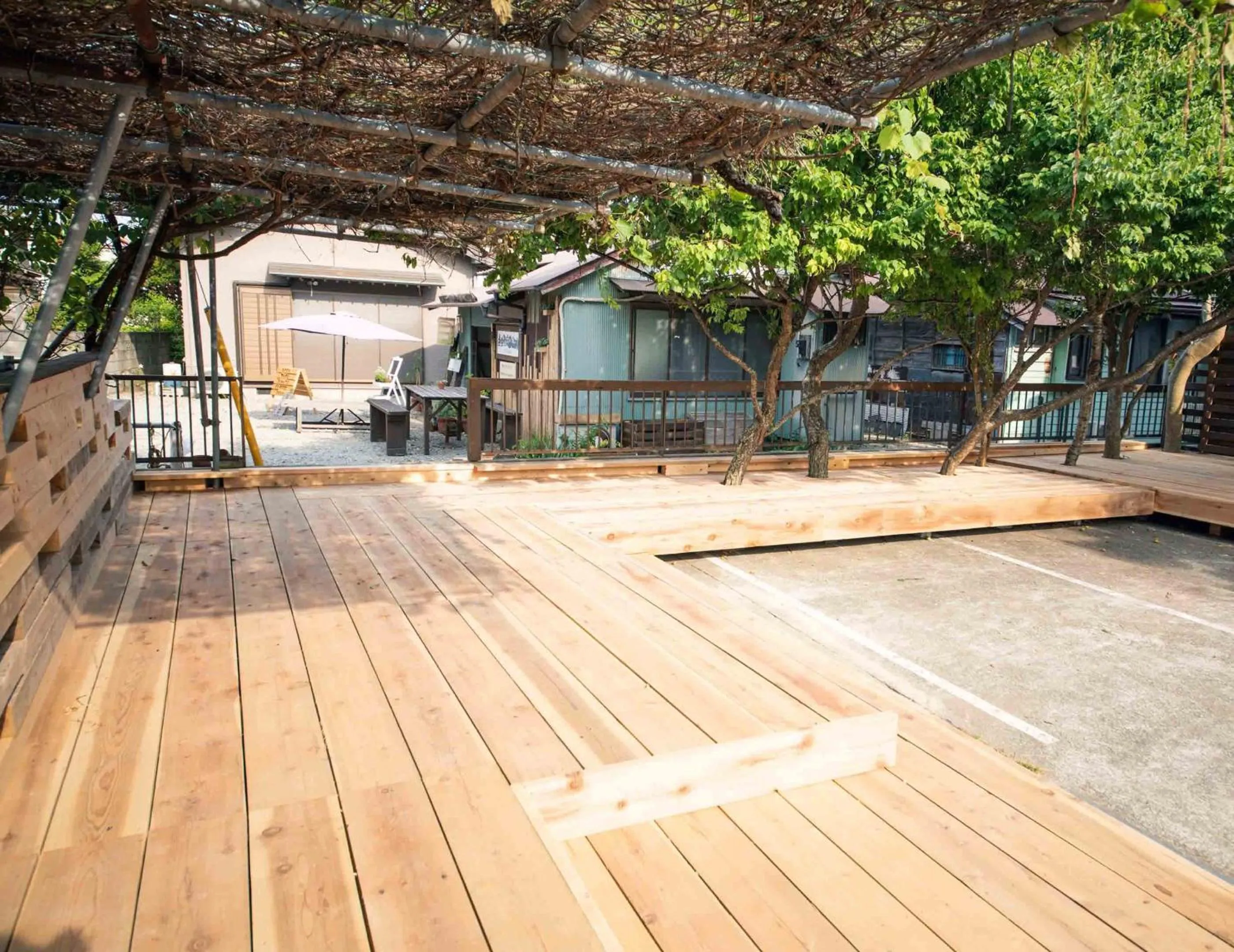 Area and facilities in tune Hostel（ツネホステル館山）