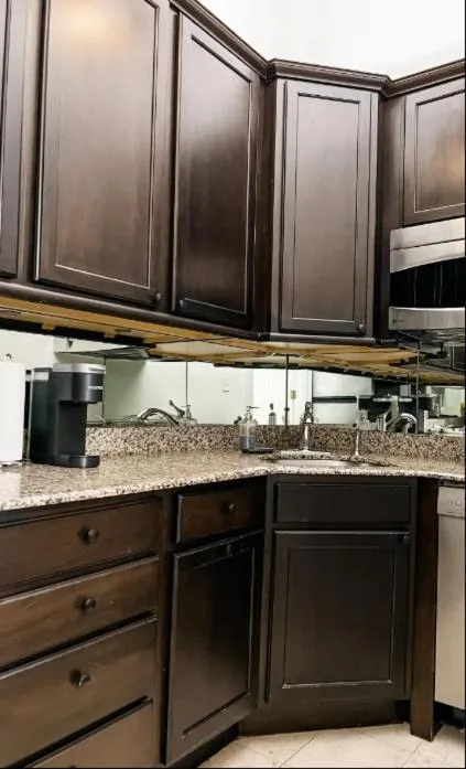 kitchen in Bon Maison Guest House