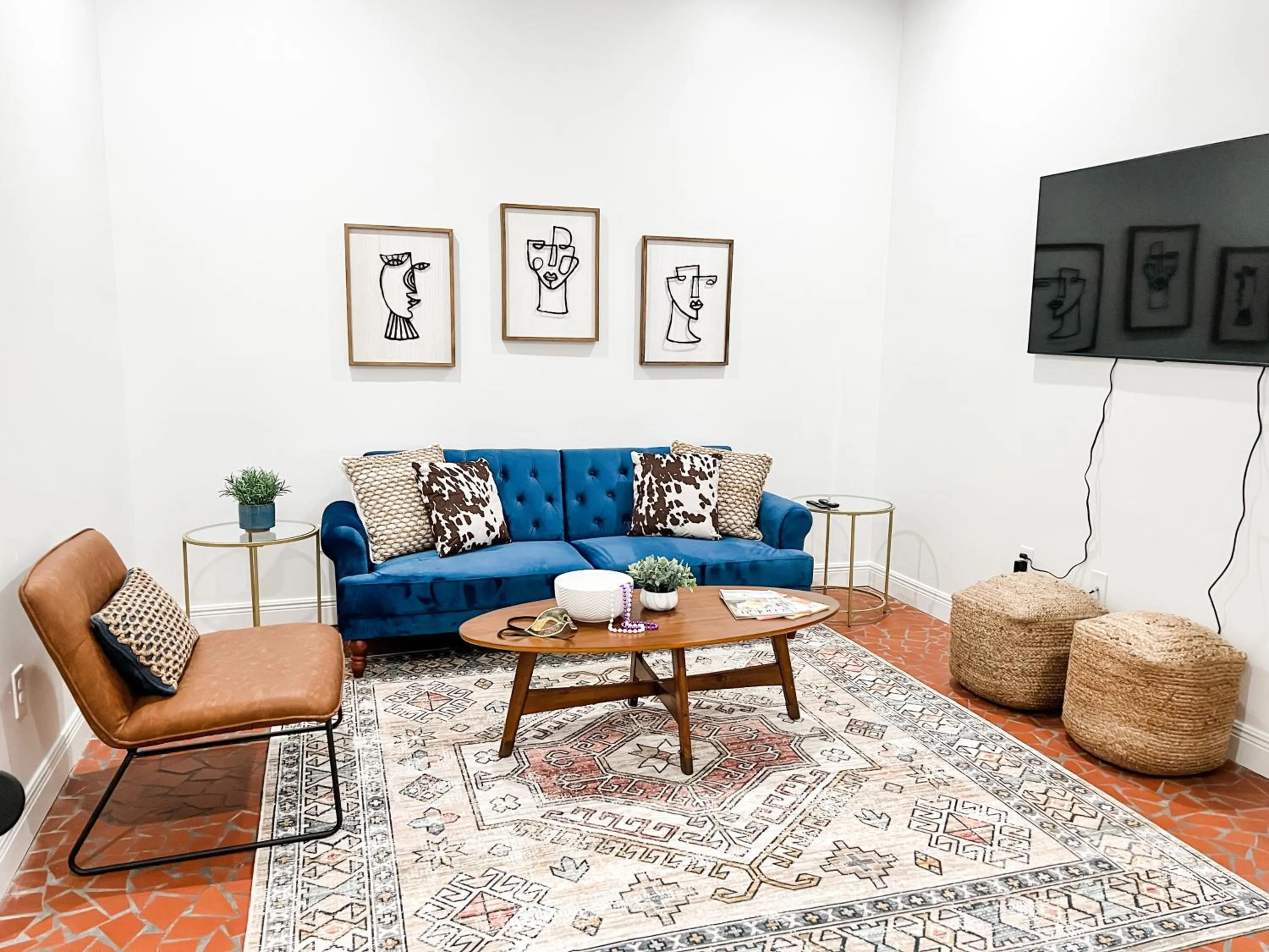 Living room in Bon Maison Guest House