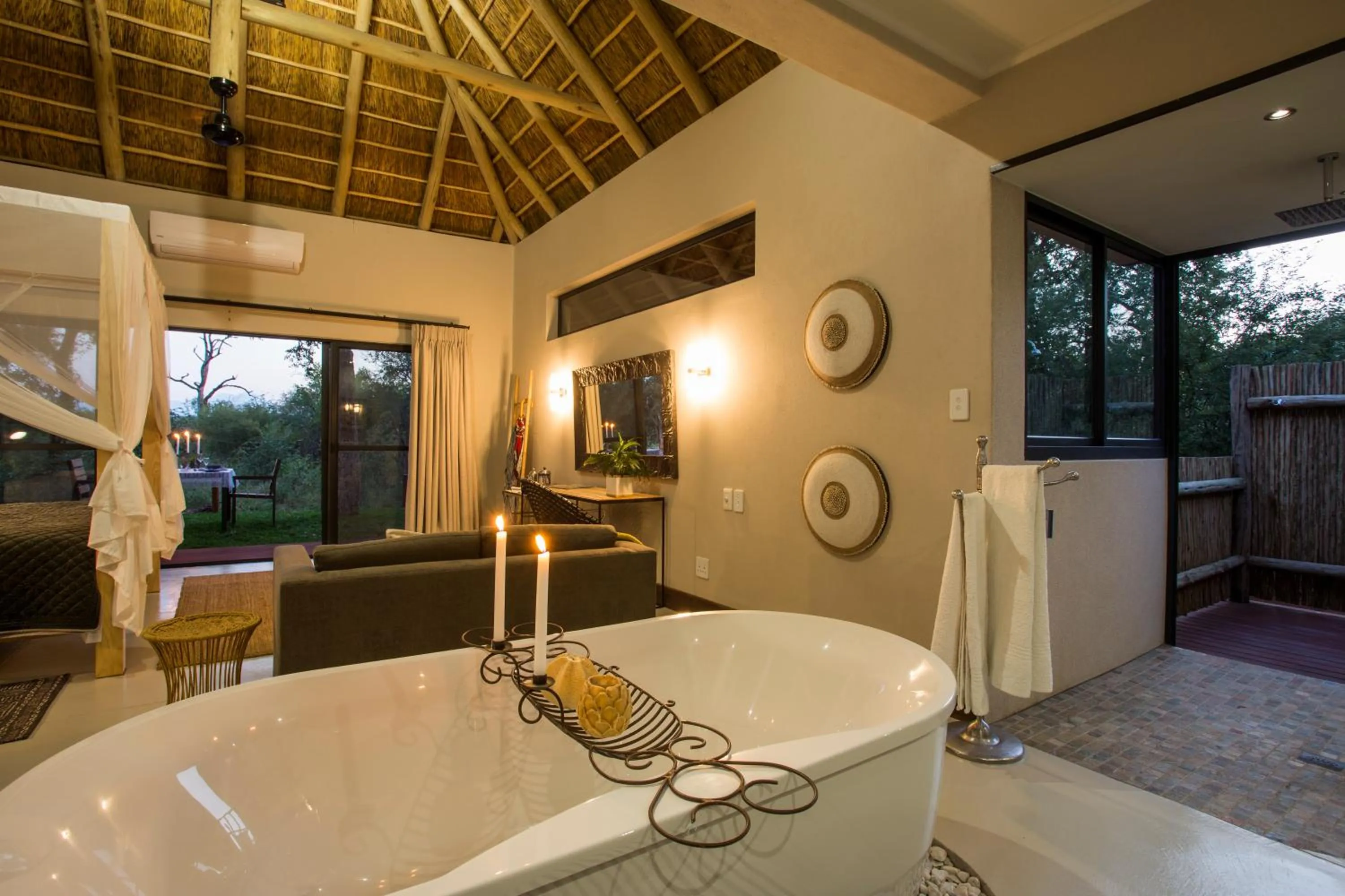 Bathroom in Moya Safari Villa