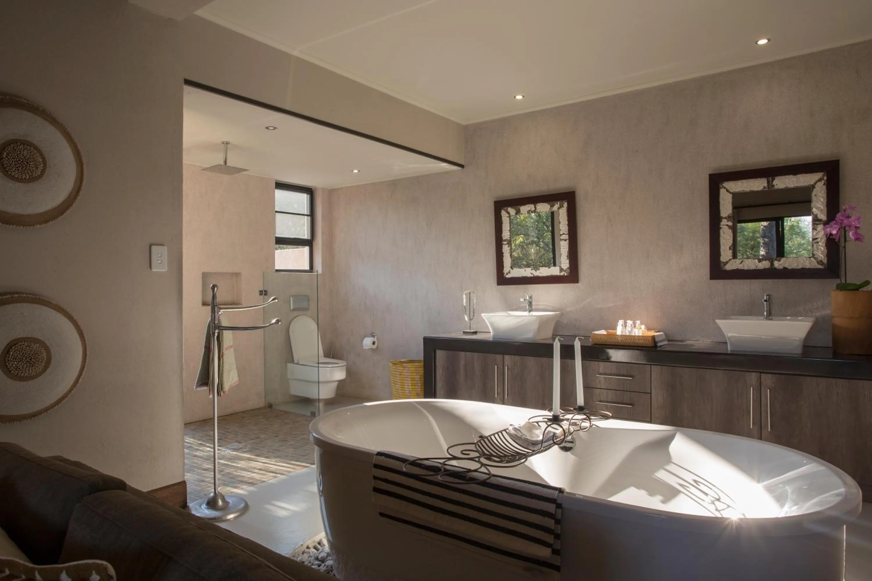 Bathroom in Moya Safari Villa