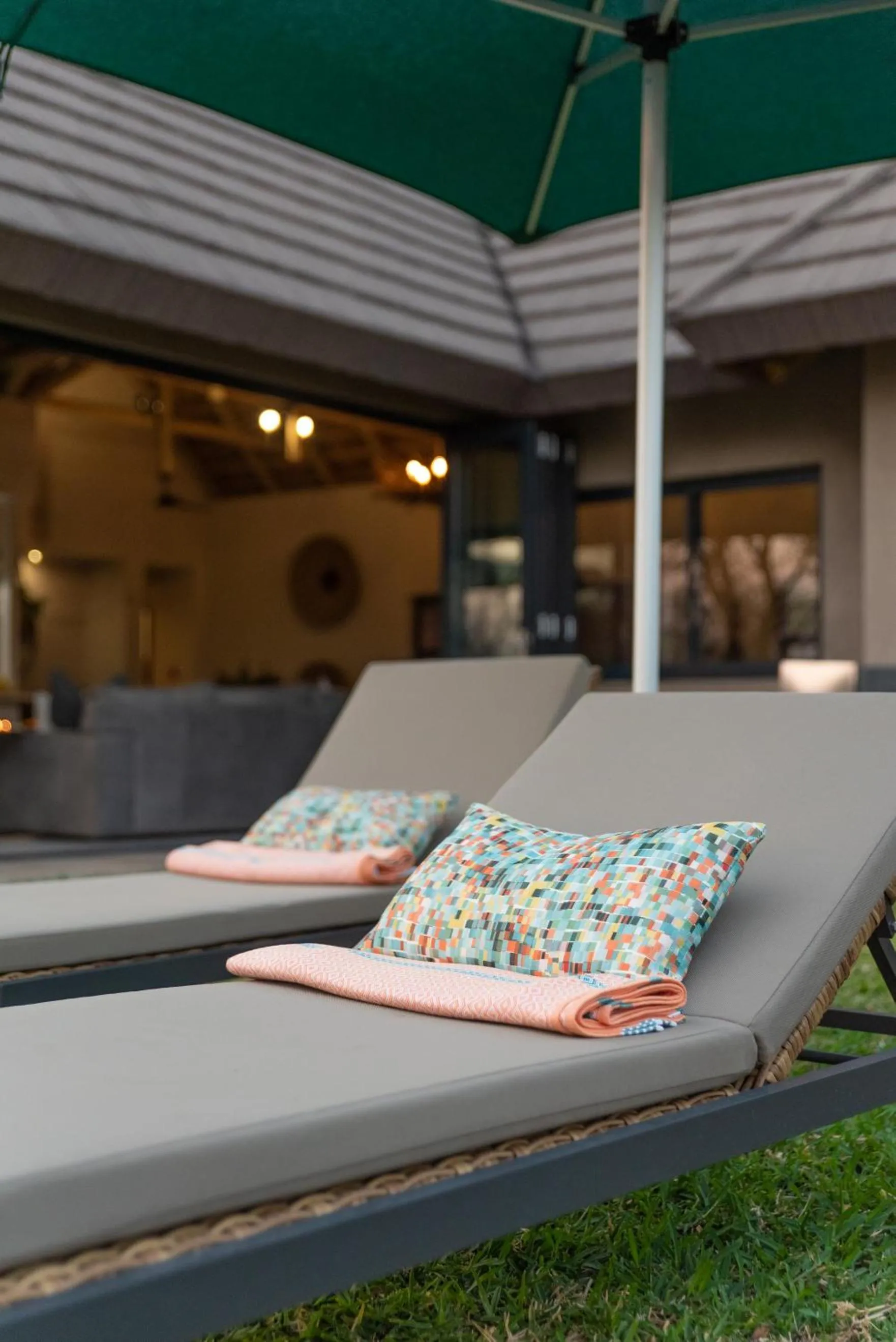 Swimming pool in Moya Safari Villa