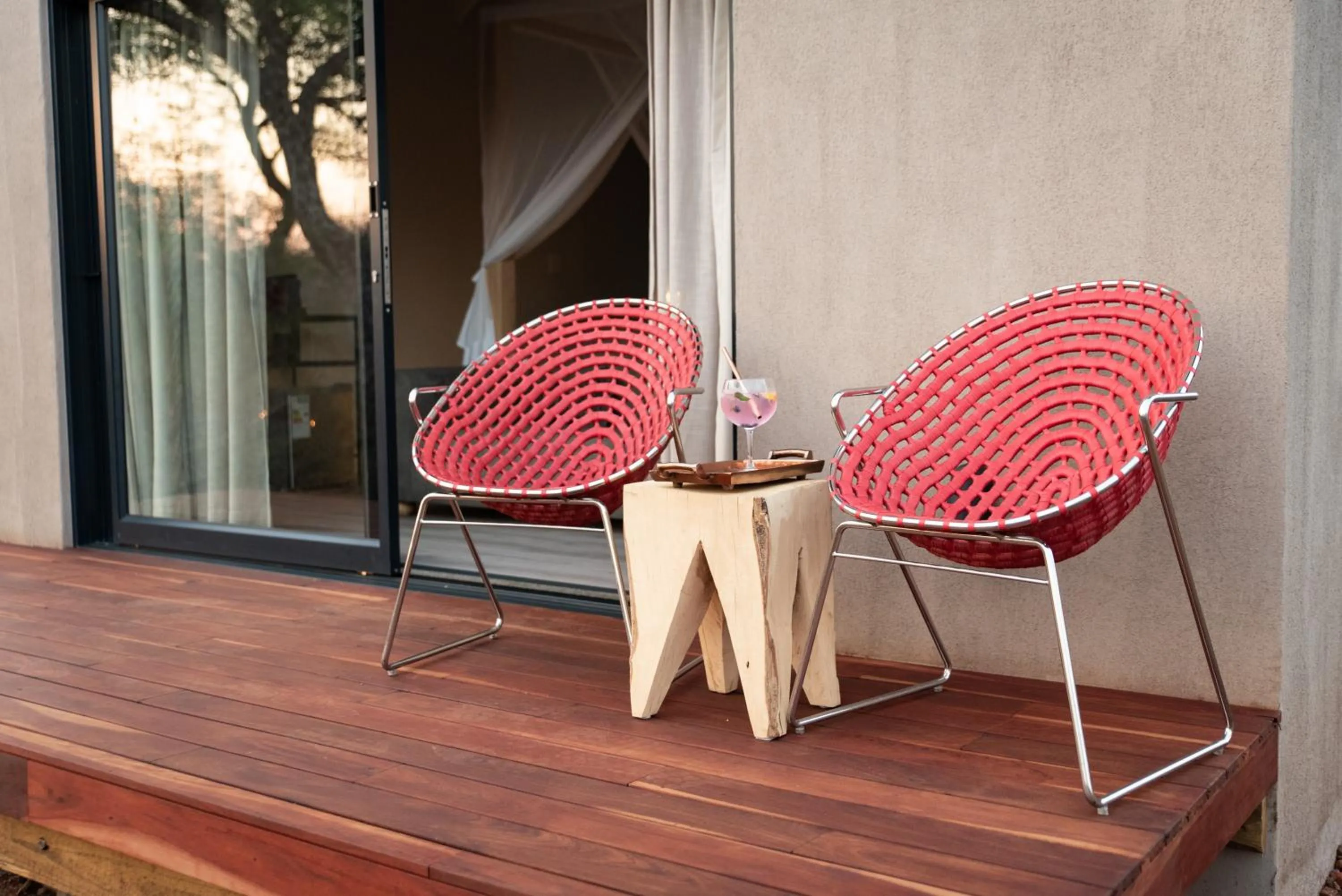 Balcony/Terrace in Moya Safari Villa