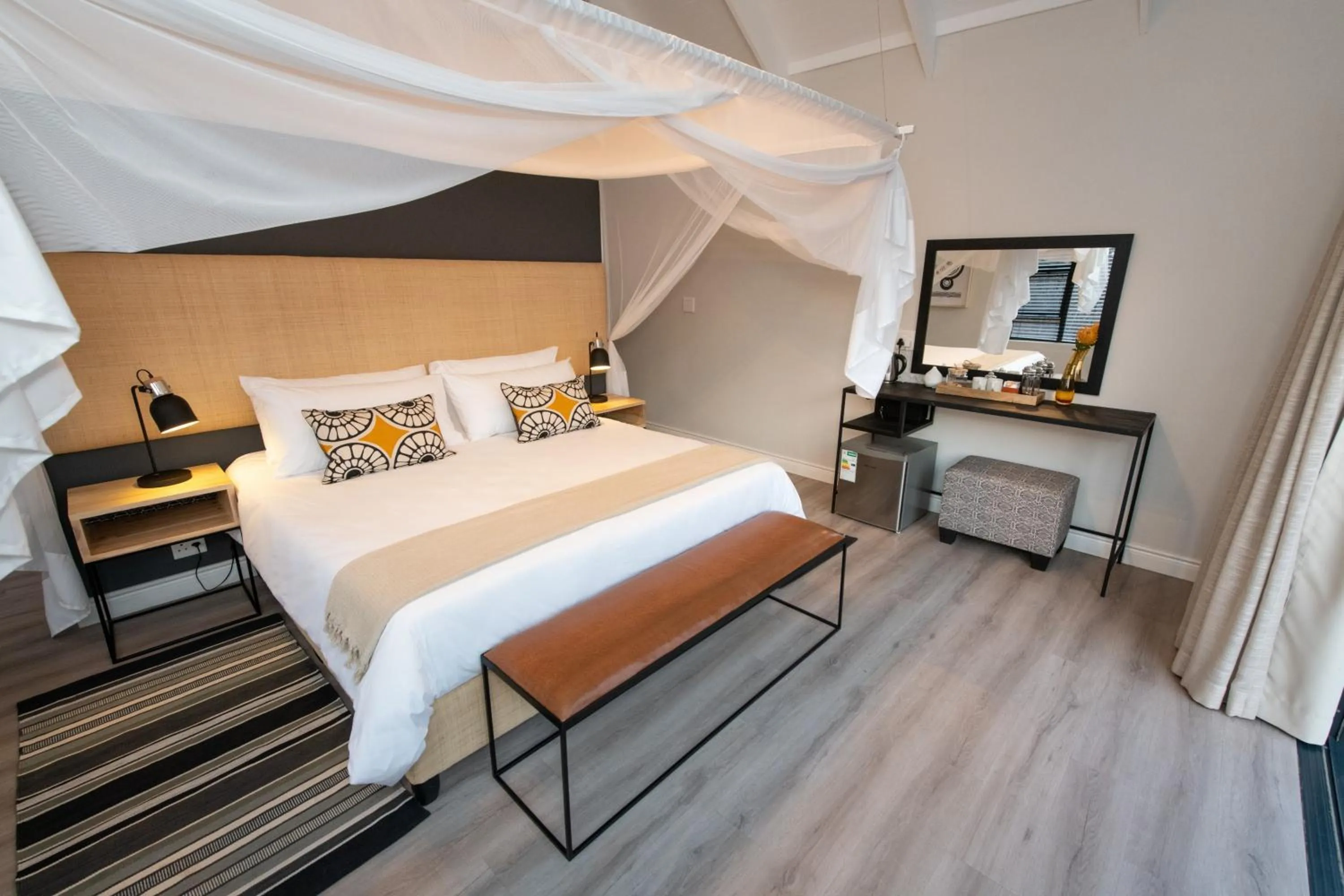 Bed in Moya Safari Villa