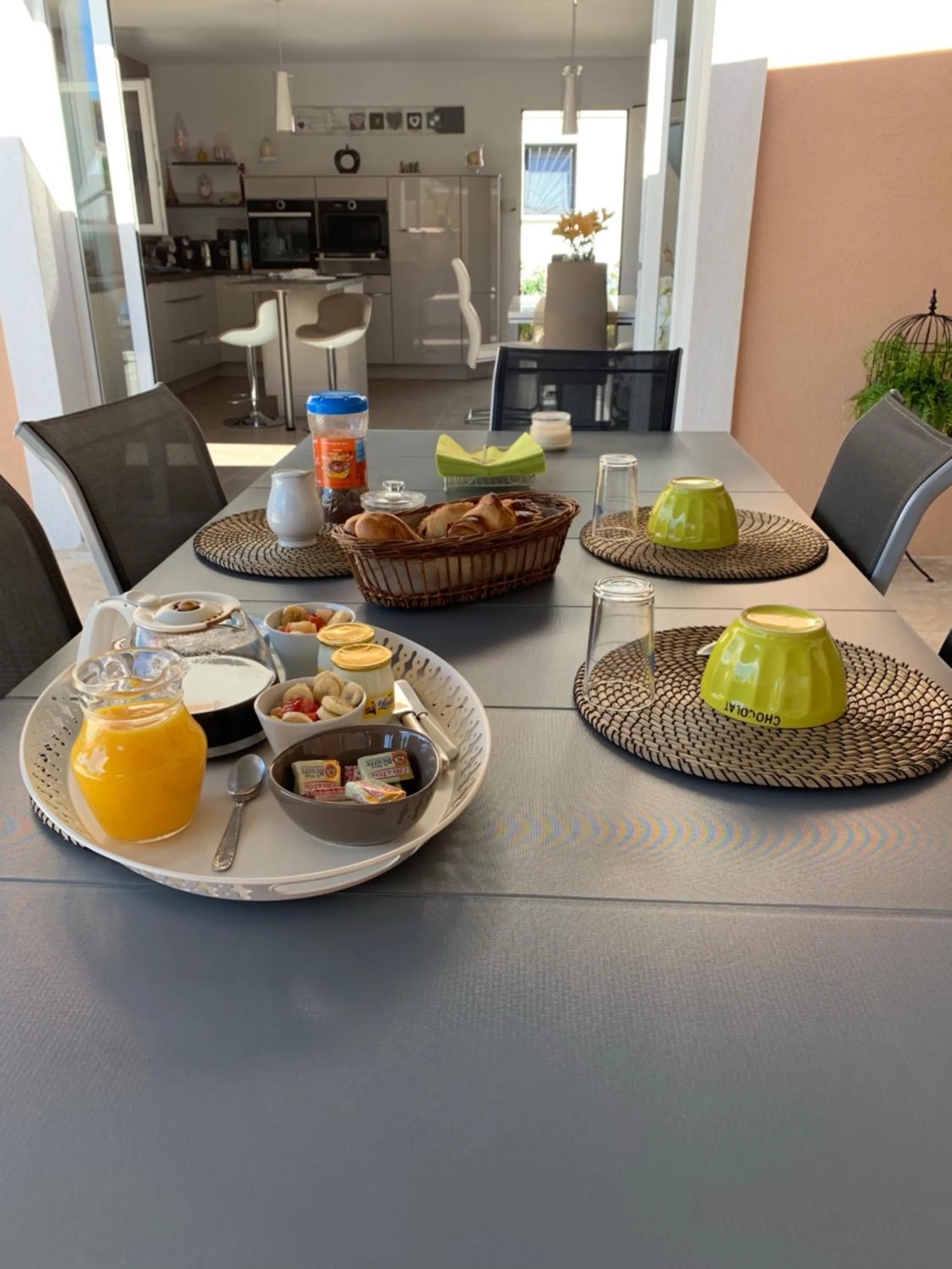 Breakfast in Chambre d'hôtes dans Villa Diane