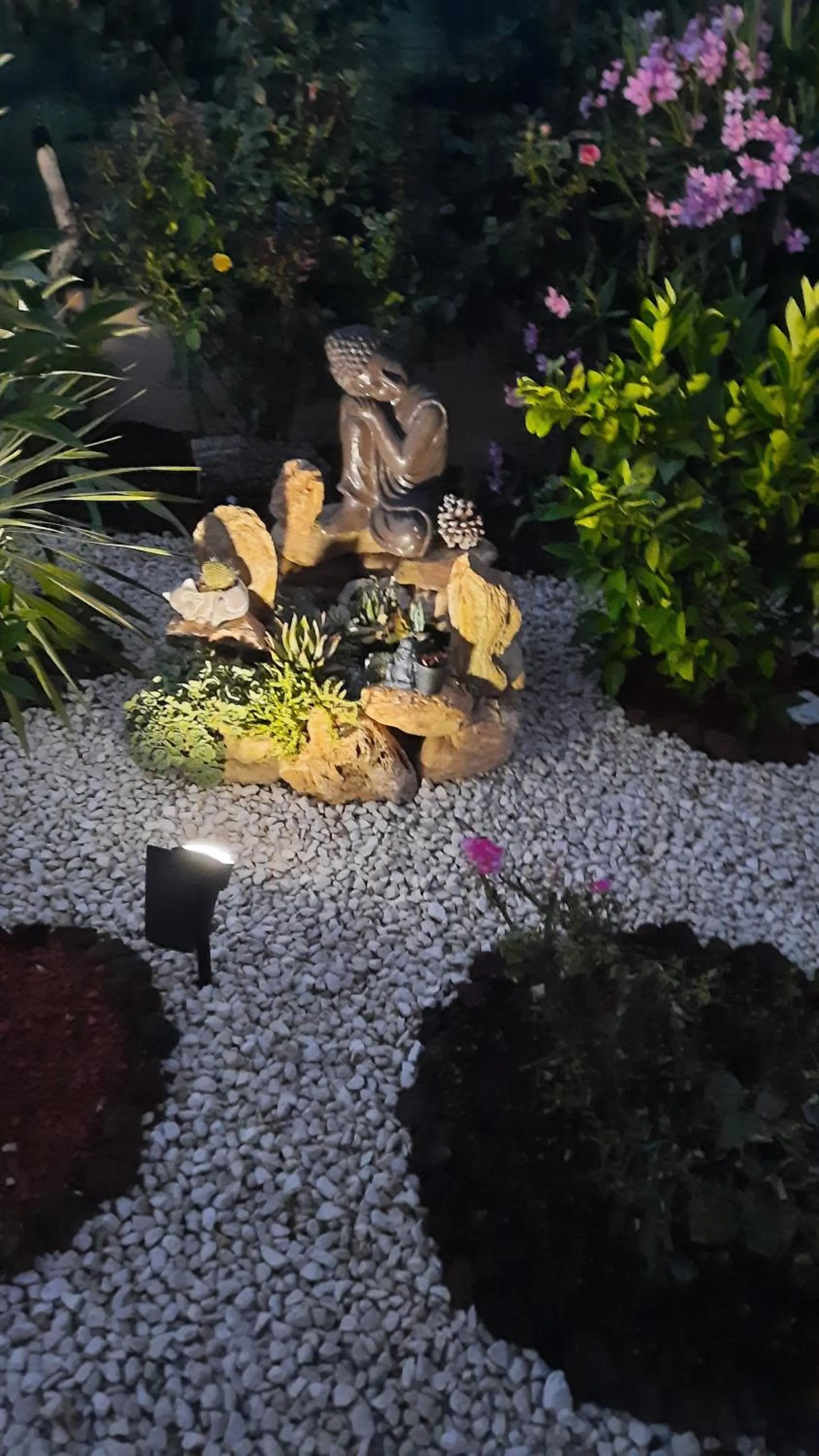 Garden view in Chambre d'hôtes dans Villa Diane